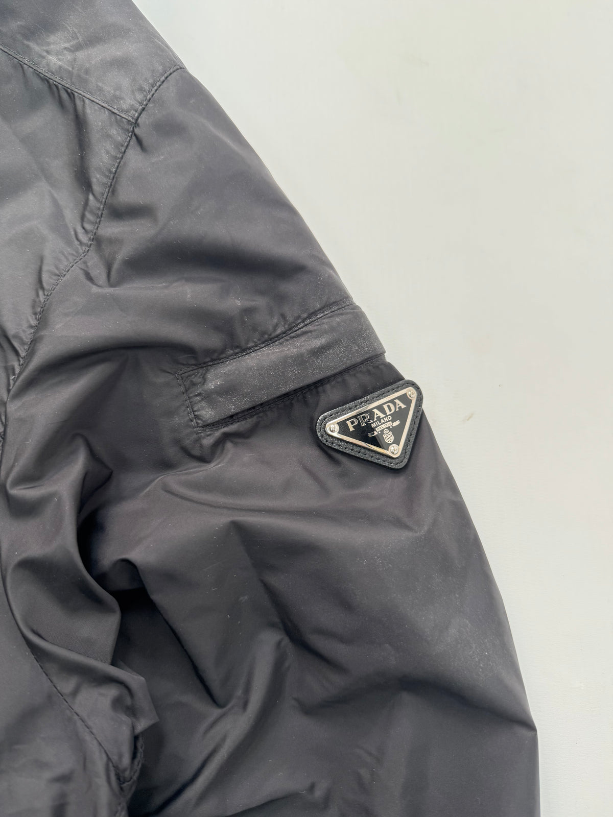 Prada Milano nylon windbreaker (L)