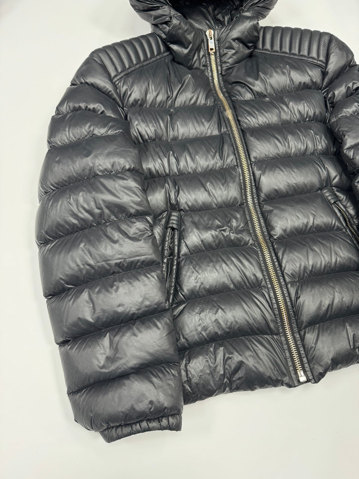 Prada Milano biker style down jacket (L)