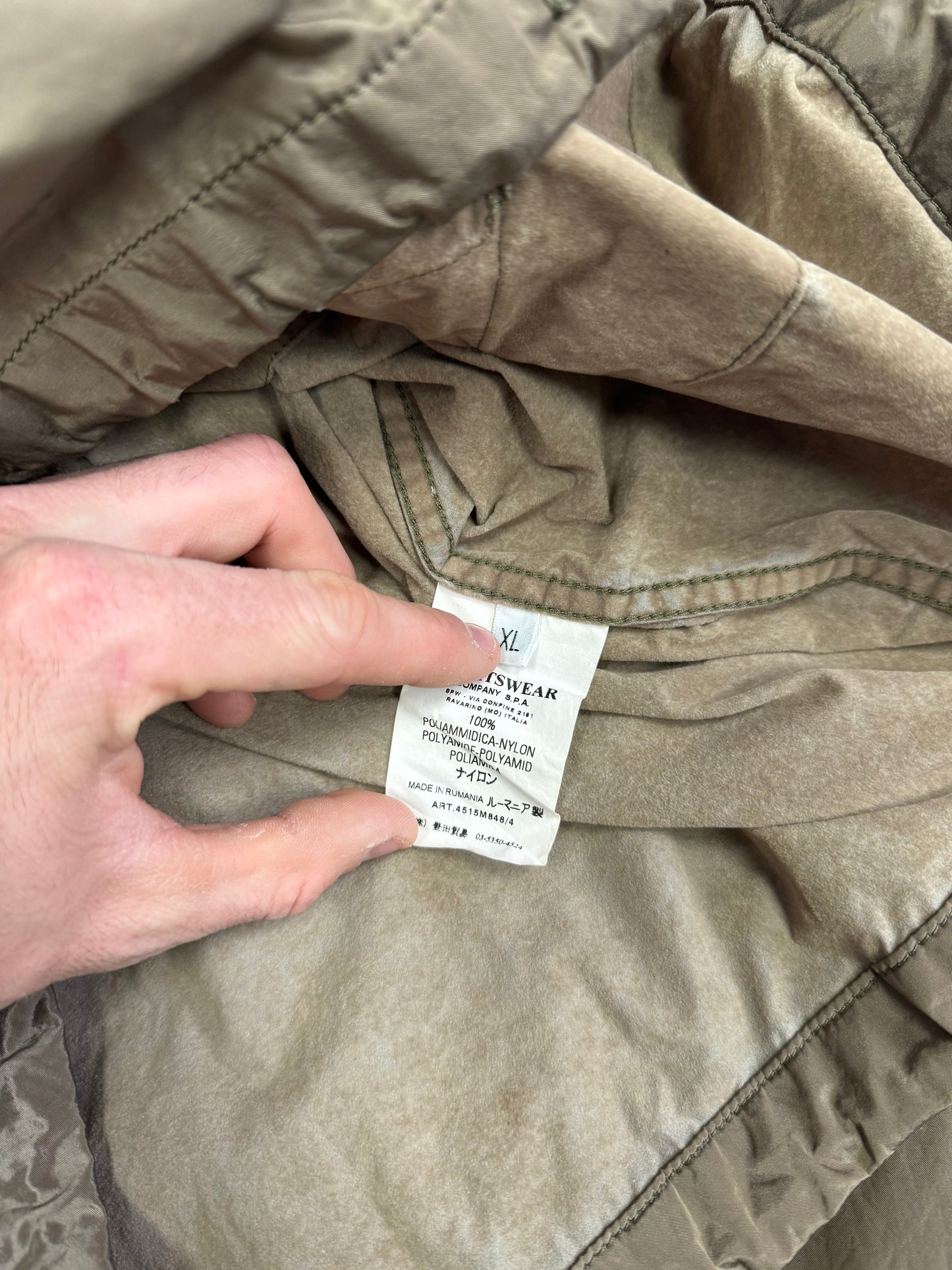 Stone island shimmer jacket (L)