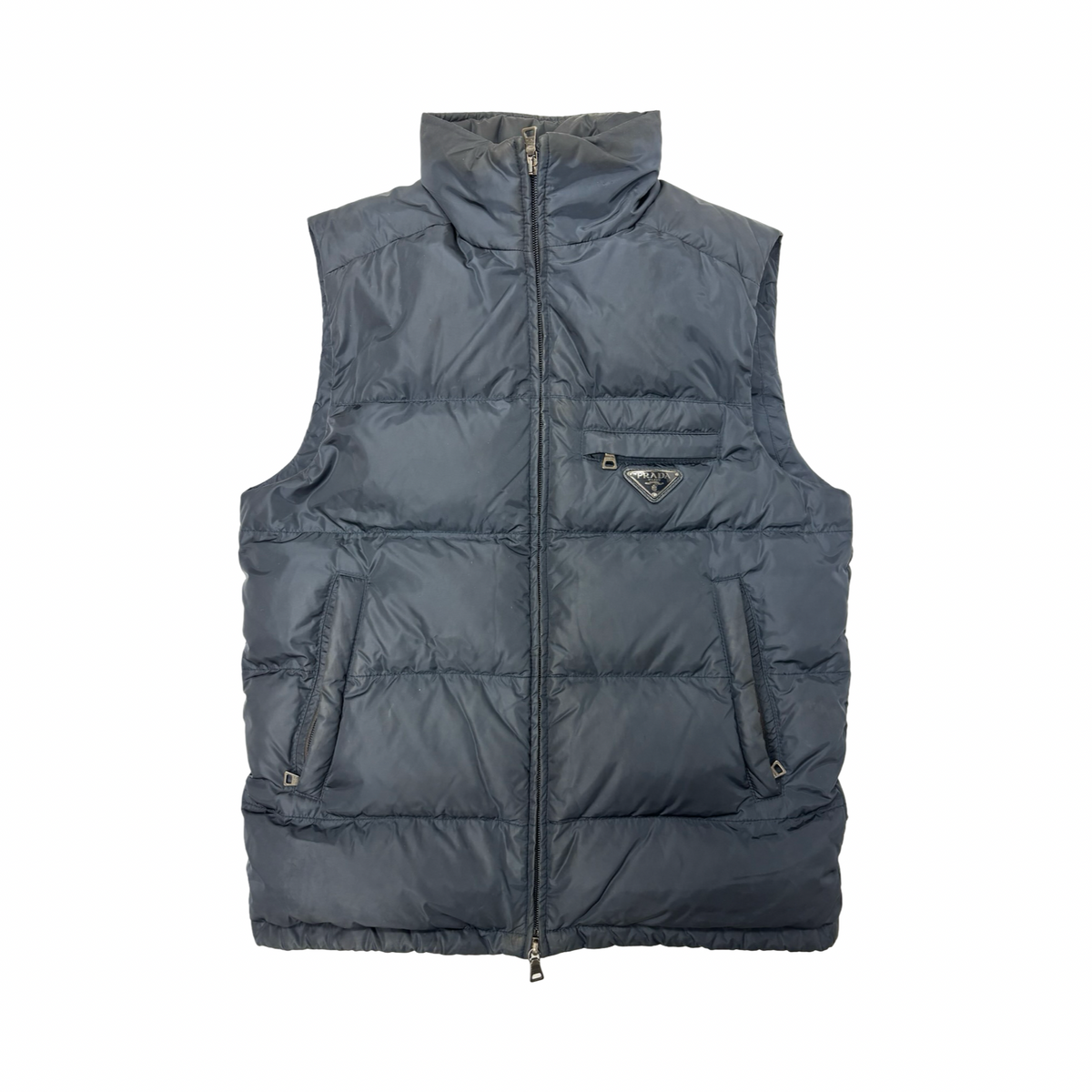 Prada Milano nylon down gilet (S)