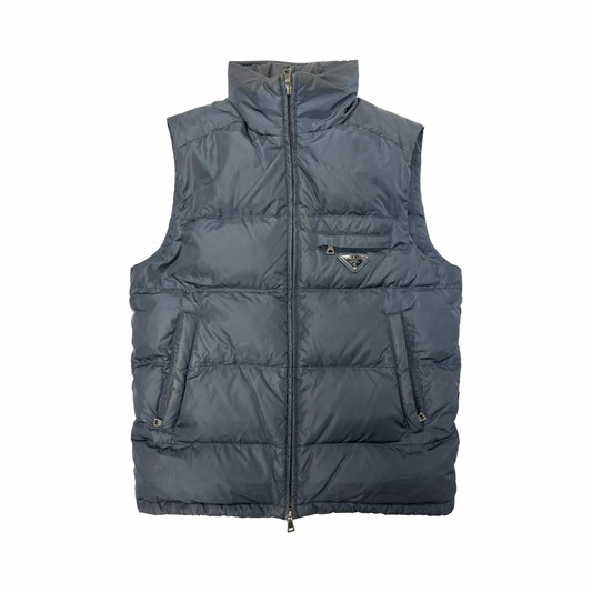 Prada Milano nylon down gilet (S)
