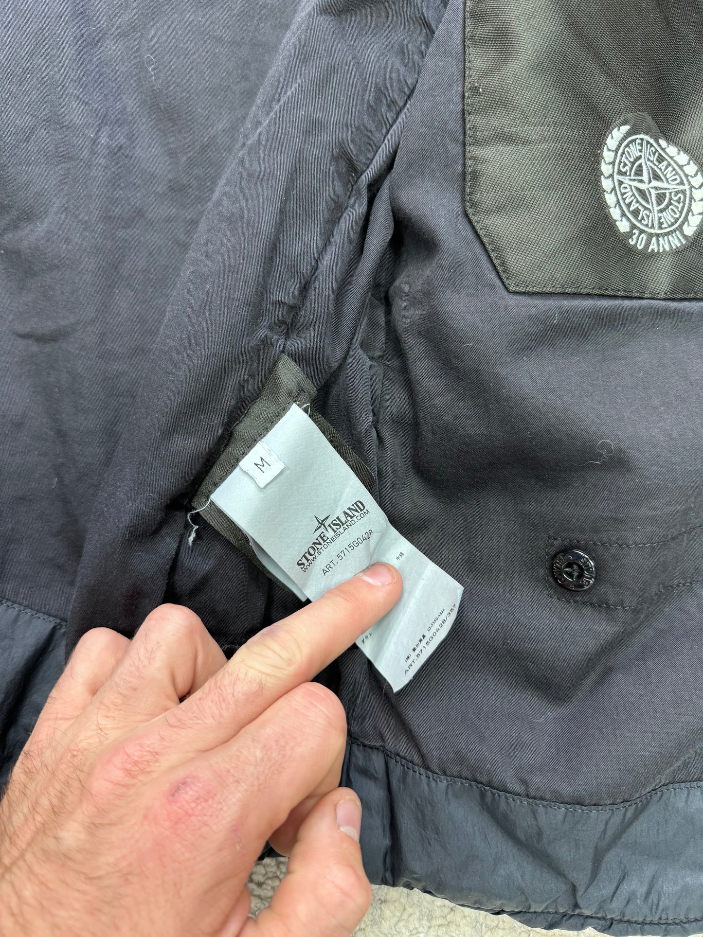 Stone island A/W 2012 30th anni down gilet (M)