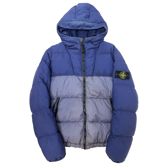 Stone island garment dyed down jacket (L)