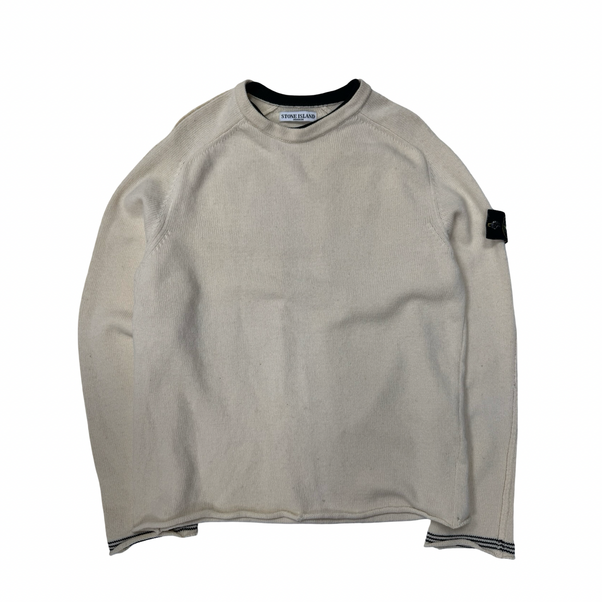 Stone island vintage knit sweatshirt (XL)
