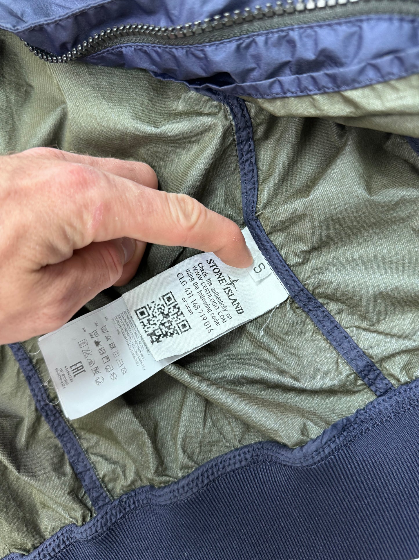 Stone island membrana TC jacket (S)