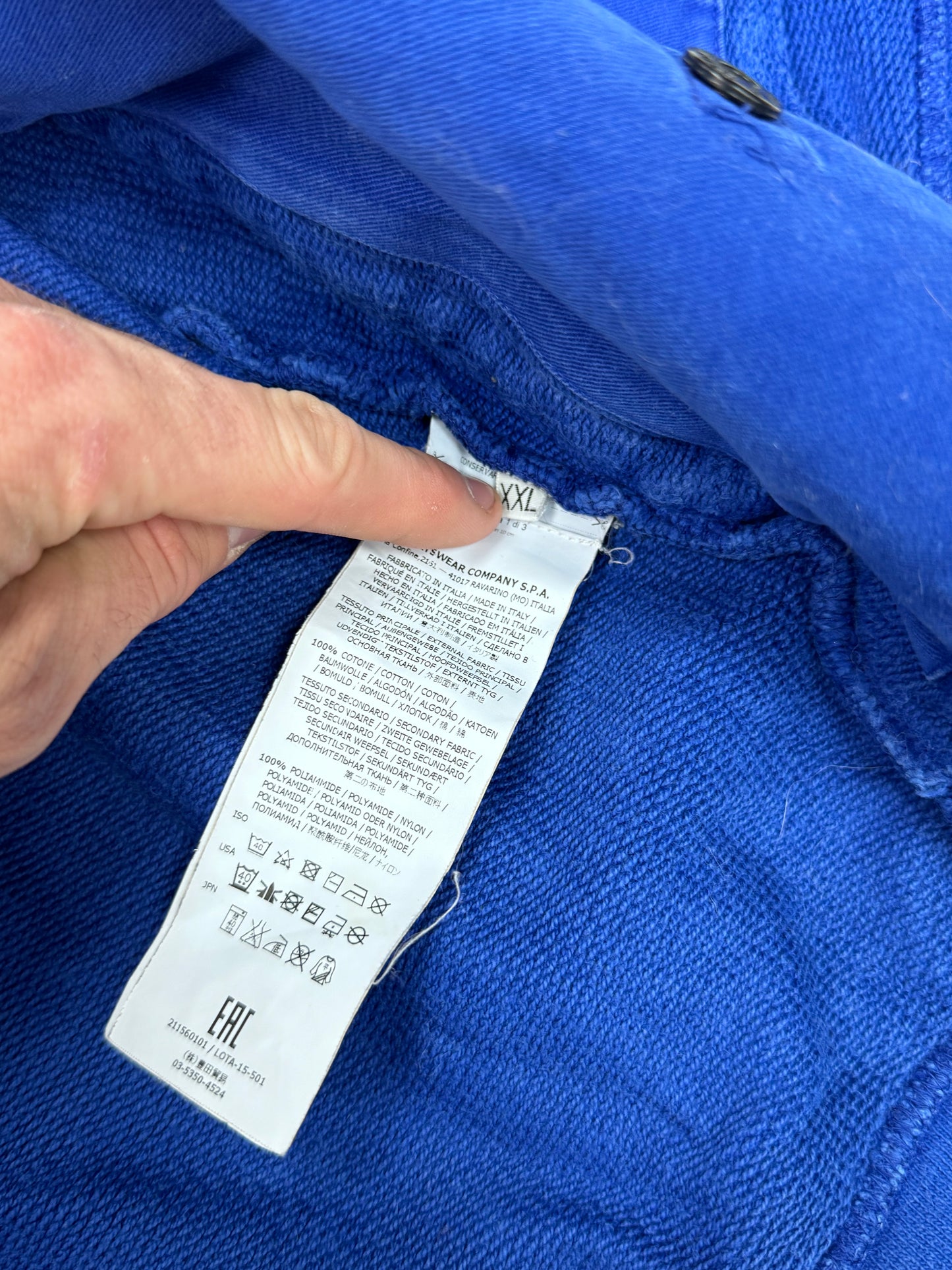 Stone island zip up hoodie (XL)