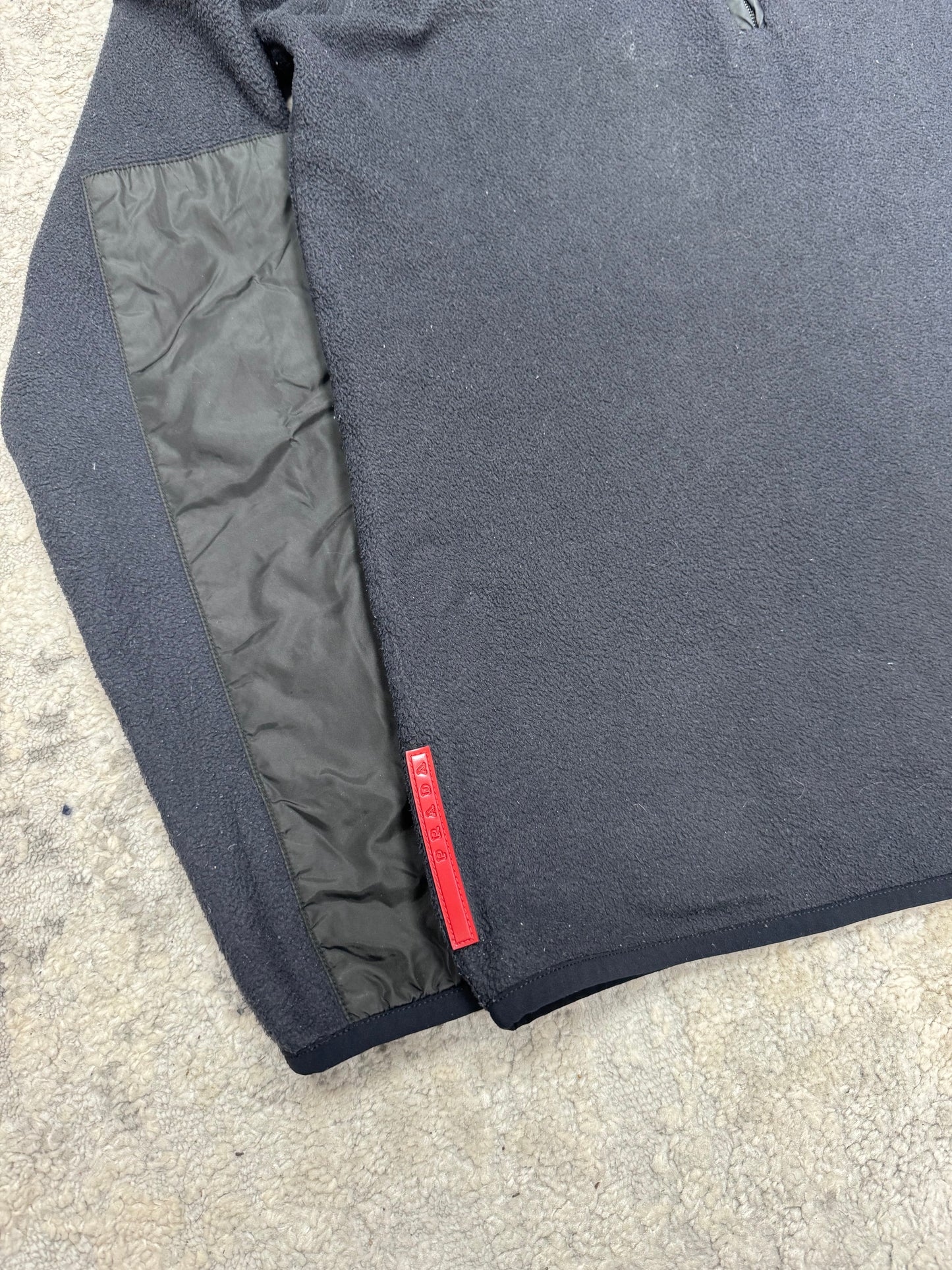 Prada sport half zip fleece (S)