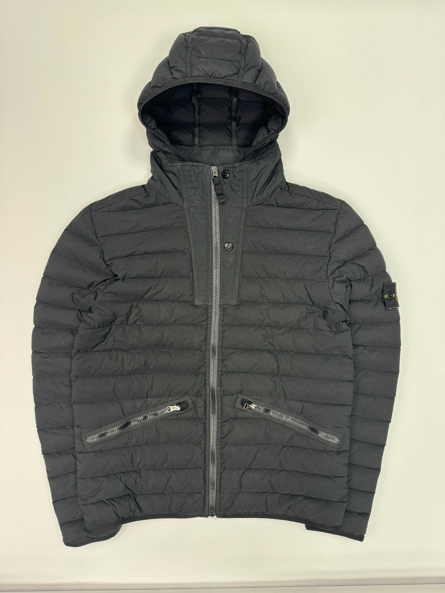 Stone island loom woven down jacket (M)