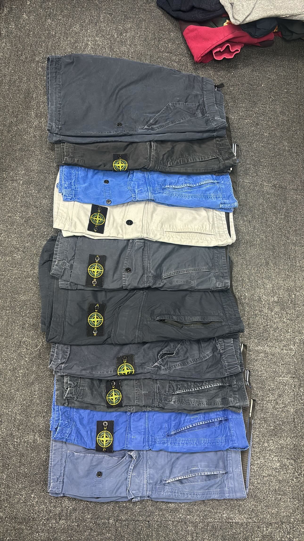 Stone island cargo shorts x 10