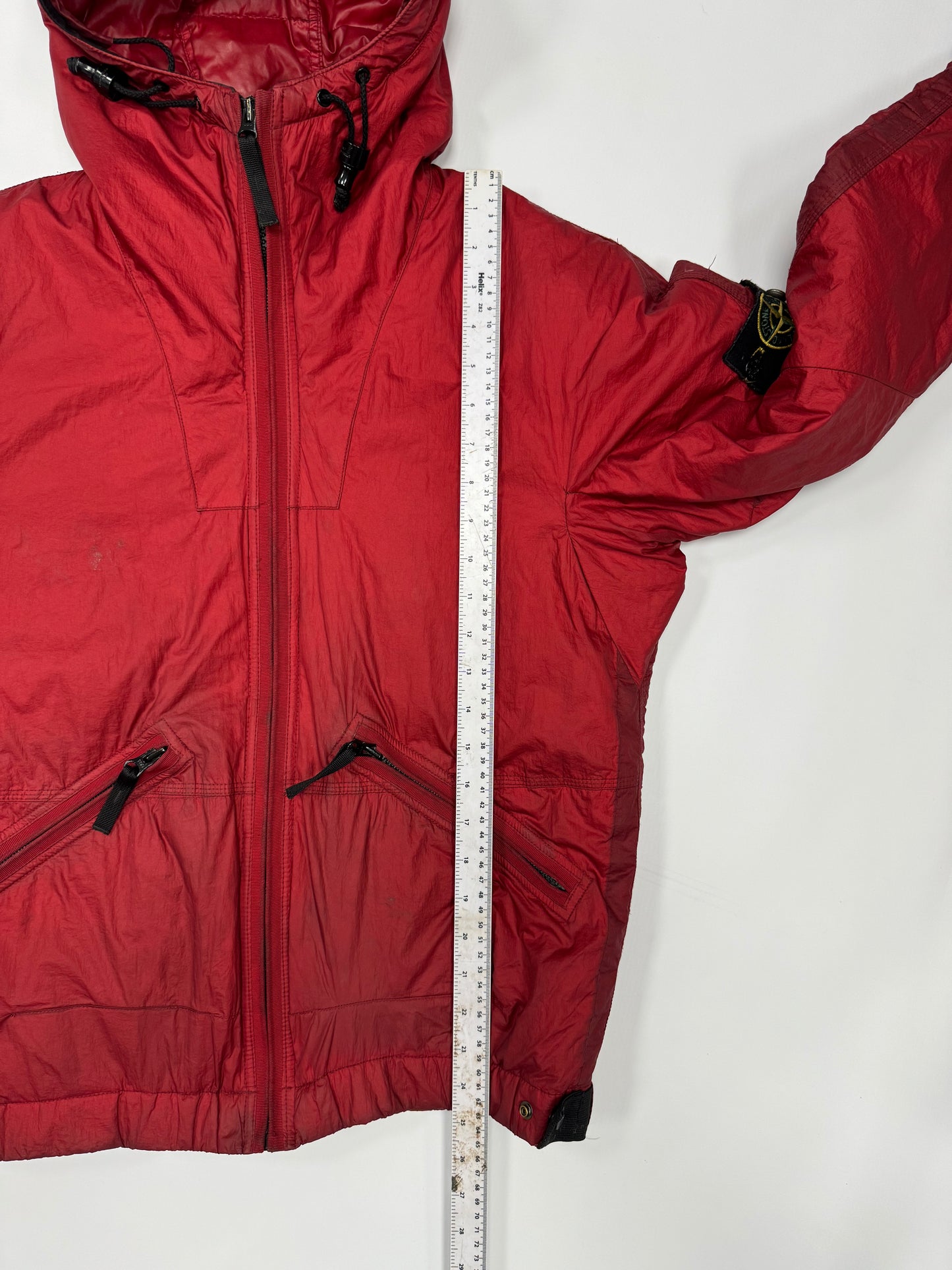 Stone island goose down jacket (M)