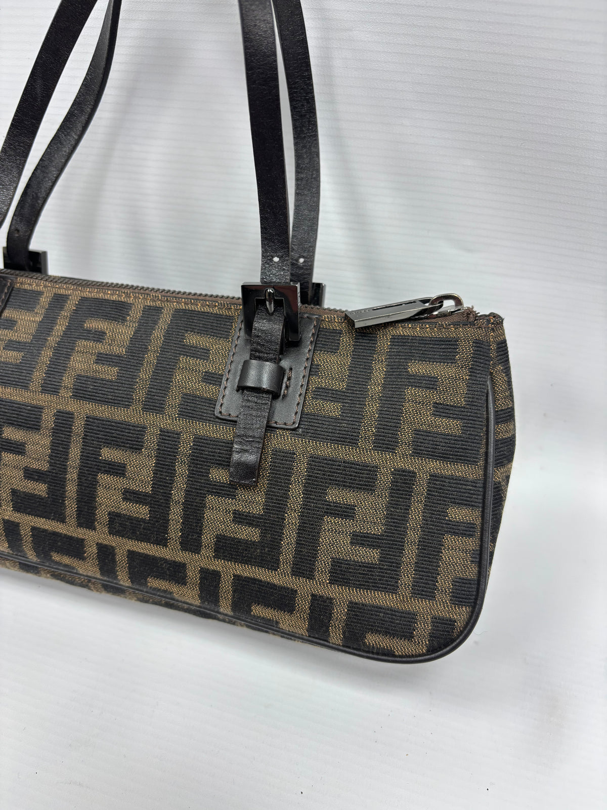Fendi Zucca Baguette shoulder bag