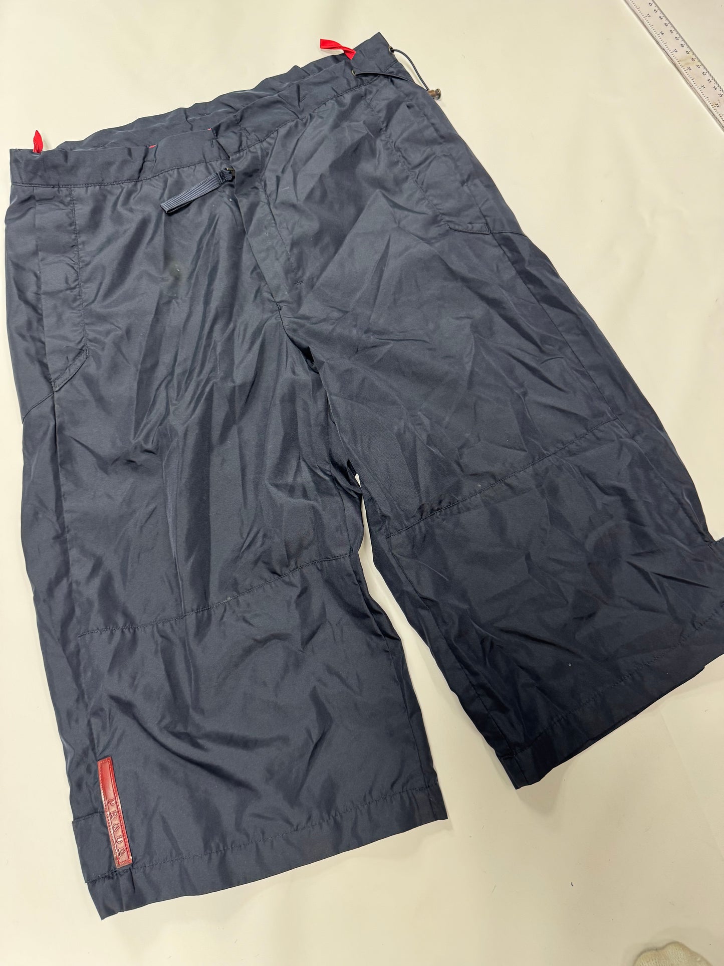Prada sport 3/4 Nylon Shorts (32W)