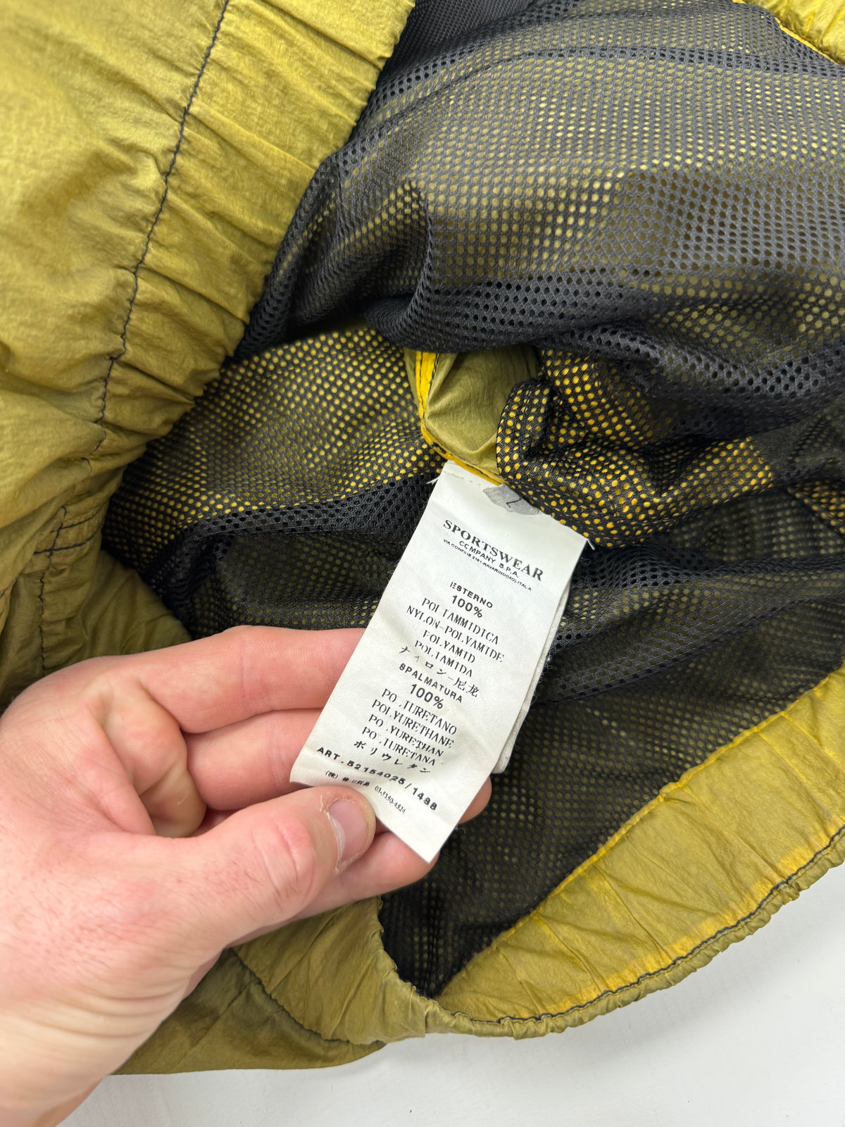 Stone island nylon windbreaker (L)