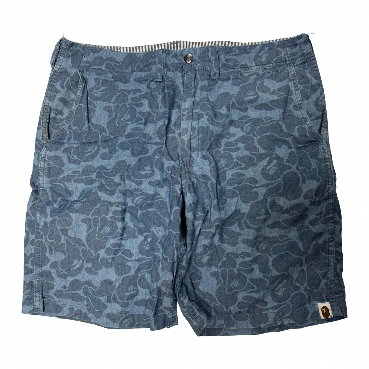 Bape camo Bermuda shorts (M)