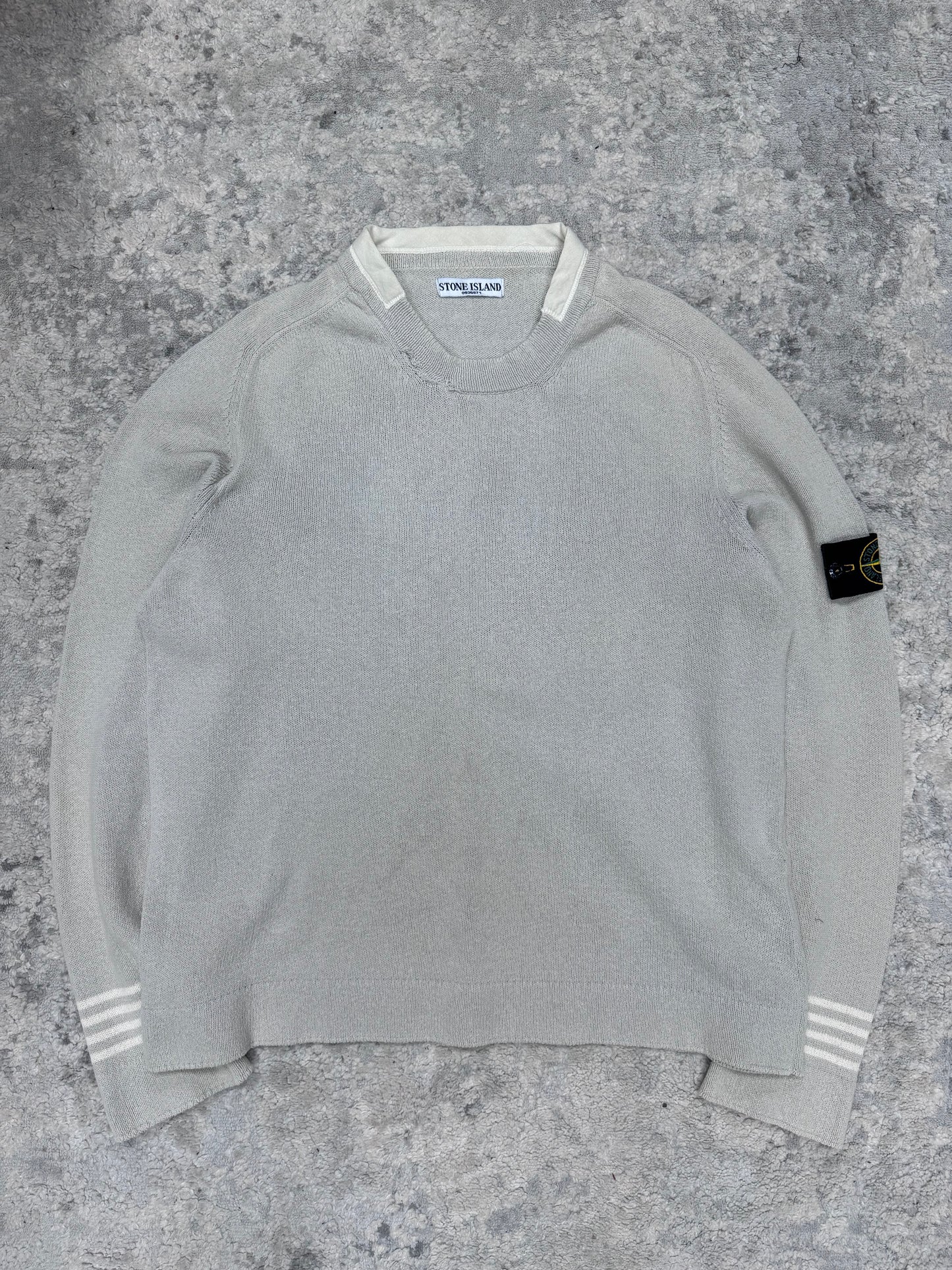 Stone island knit sweatshirt (L)