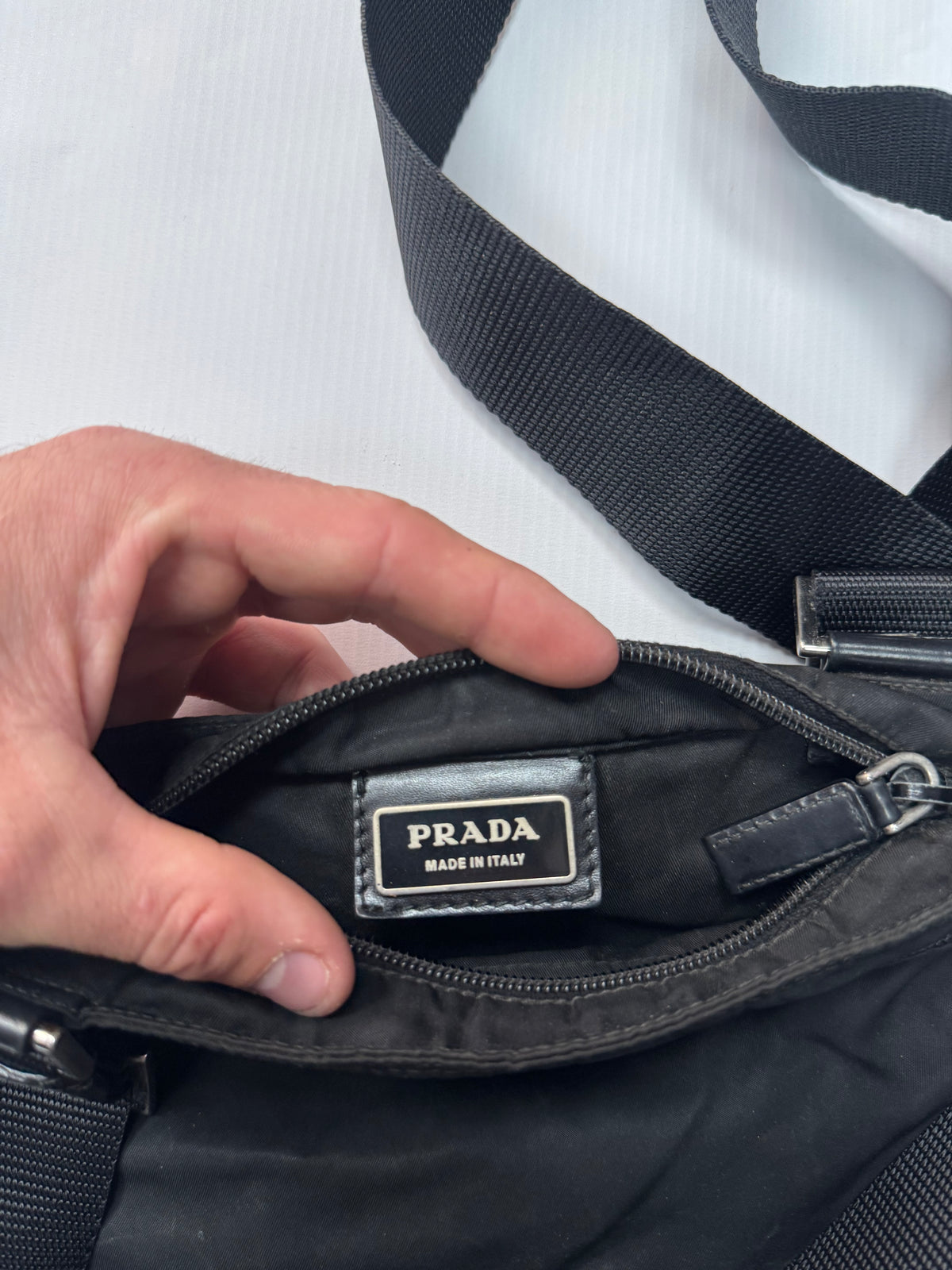 Prada Milano nylon shoulder bag (OS)