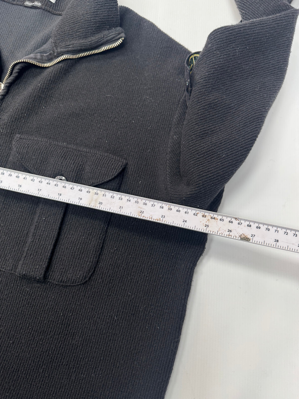 Stone island vintage quarter zip knit sweatshirt (XXL)