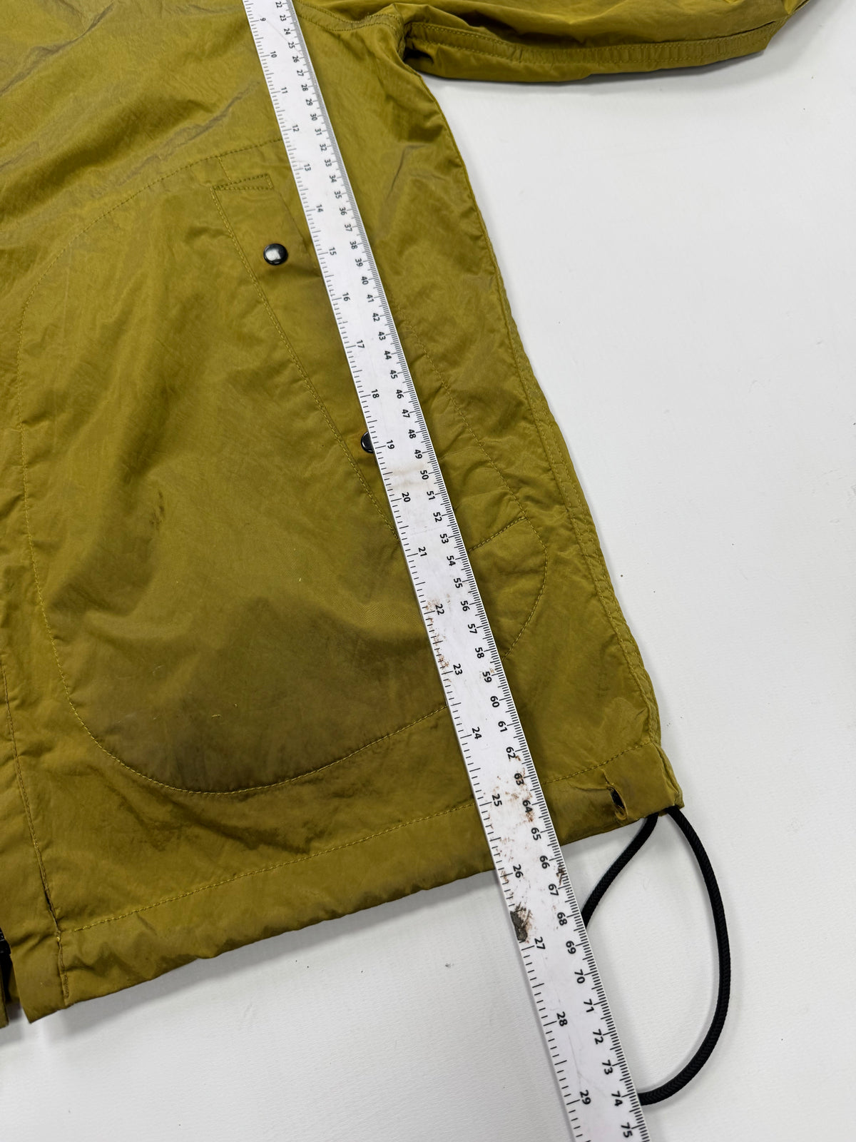 Stone island nylon hooded jacket ( M)