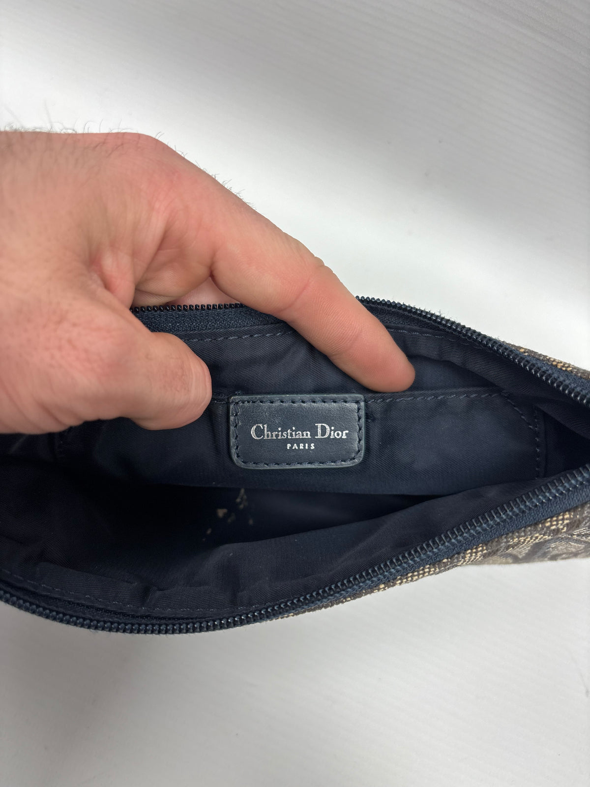 Dior monogram mini bag
