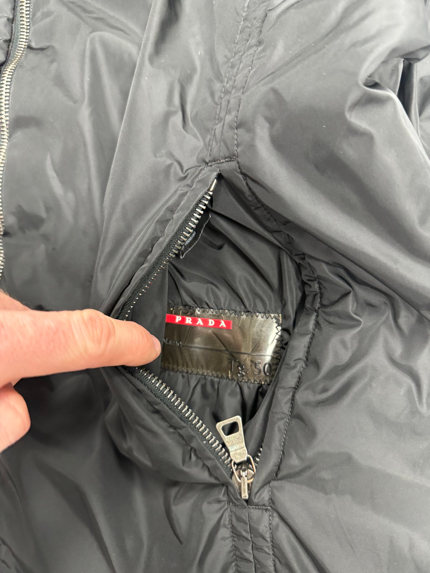 Prada sport nylon reversible jacket (L)