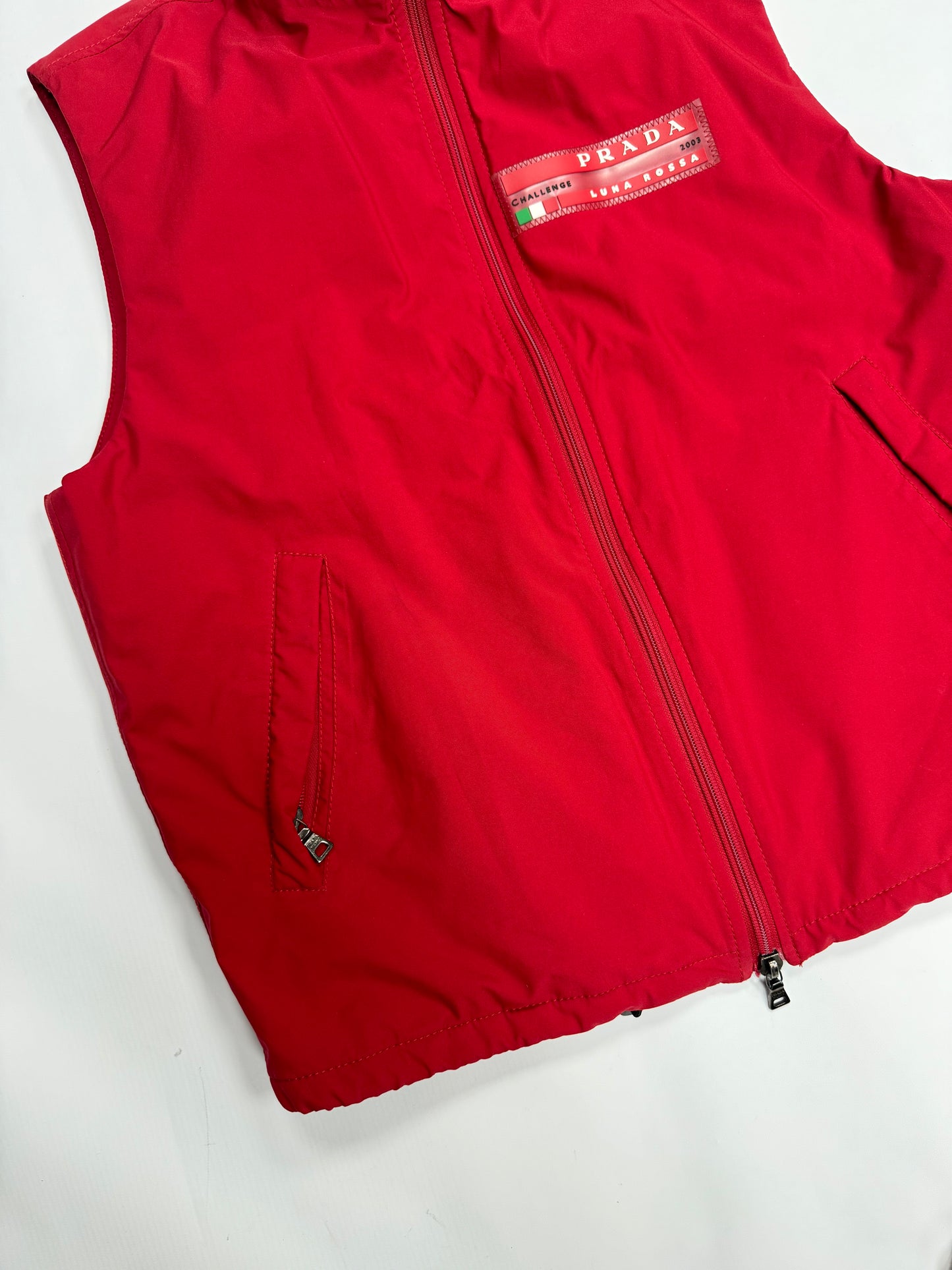 Prada sport luna Rosa 2003 gilet (M)