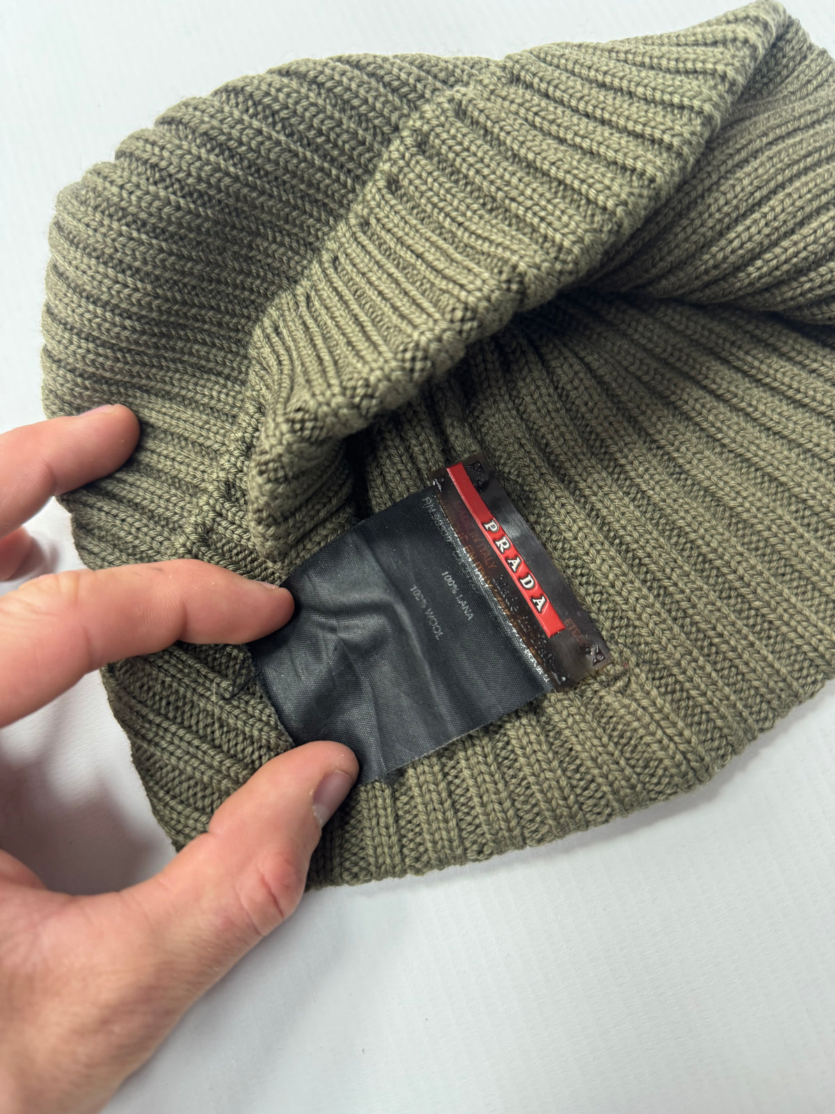 Prada sport Lana wool beanie (OS)