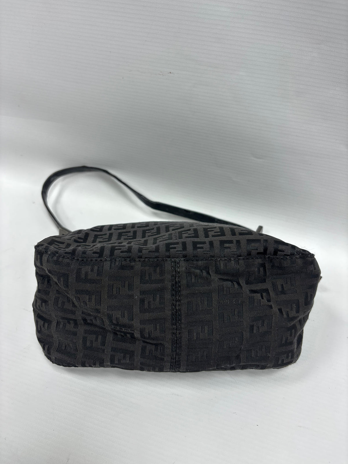 Fendi Zucca mini FF baguette shoulder bag