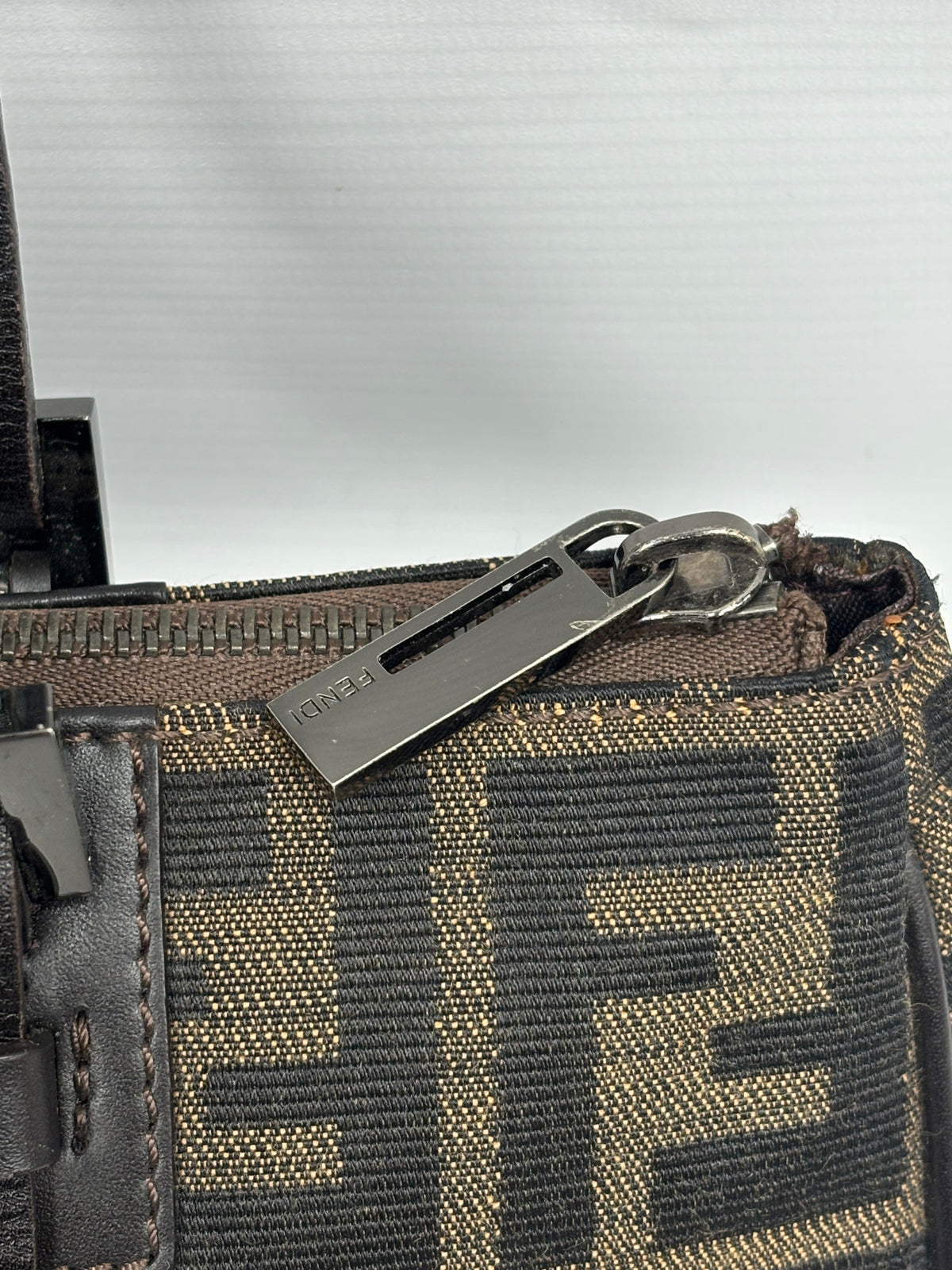 Fendi Zucca Baguette shoulder bag
