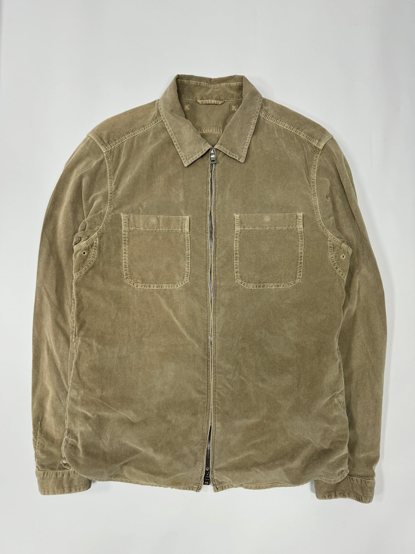 Prada sport cord Harrington over shirt (L)