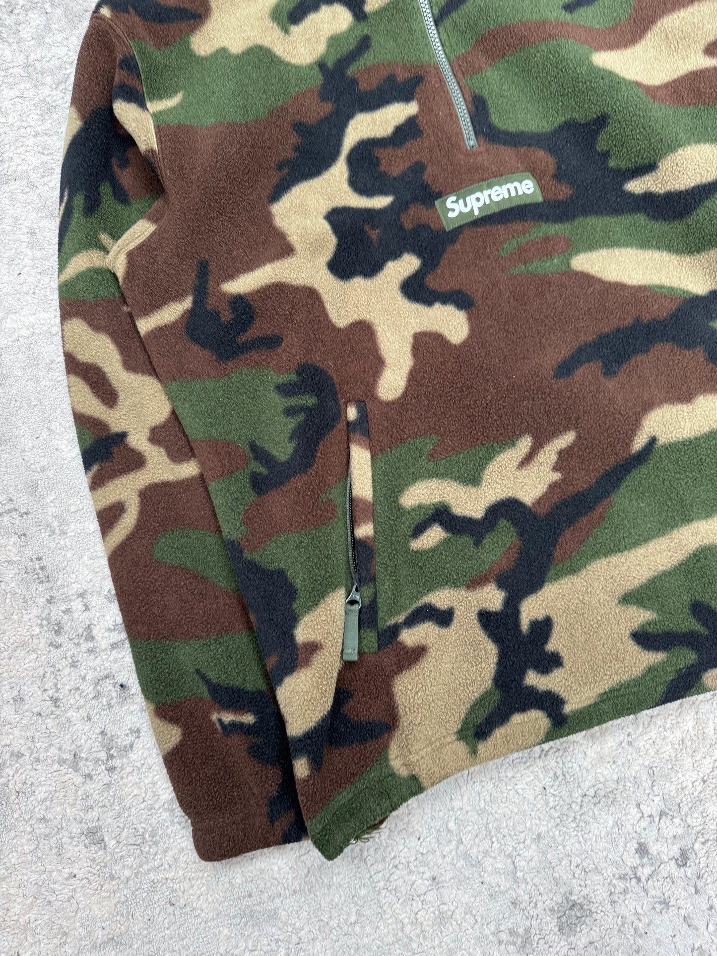 Supreme polartec ninja fleece hoodie (L)