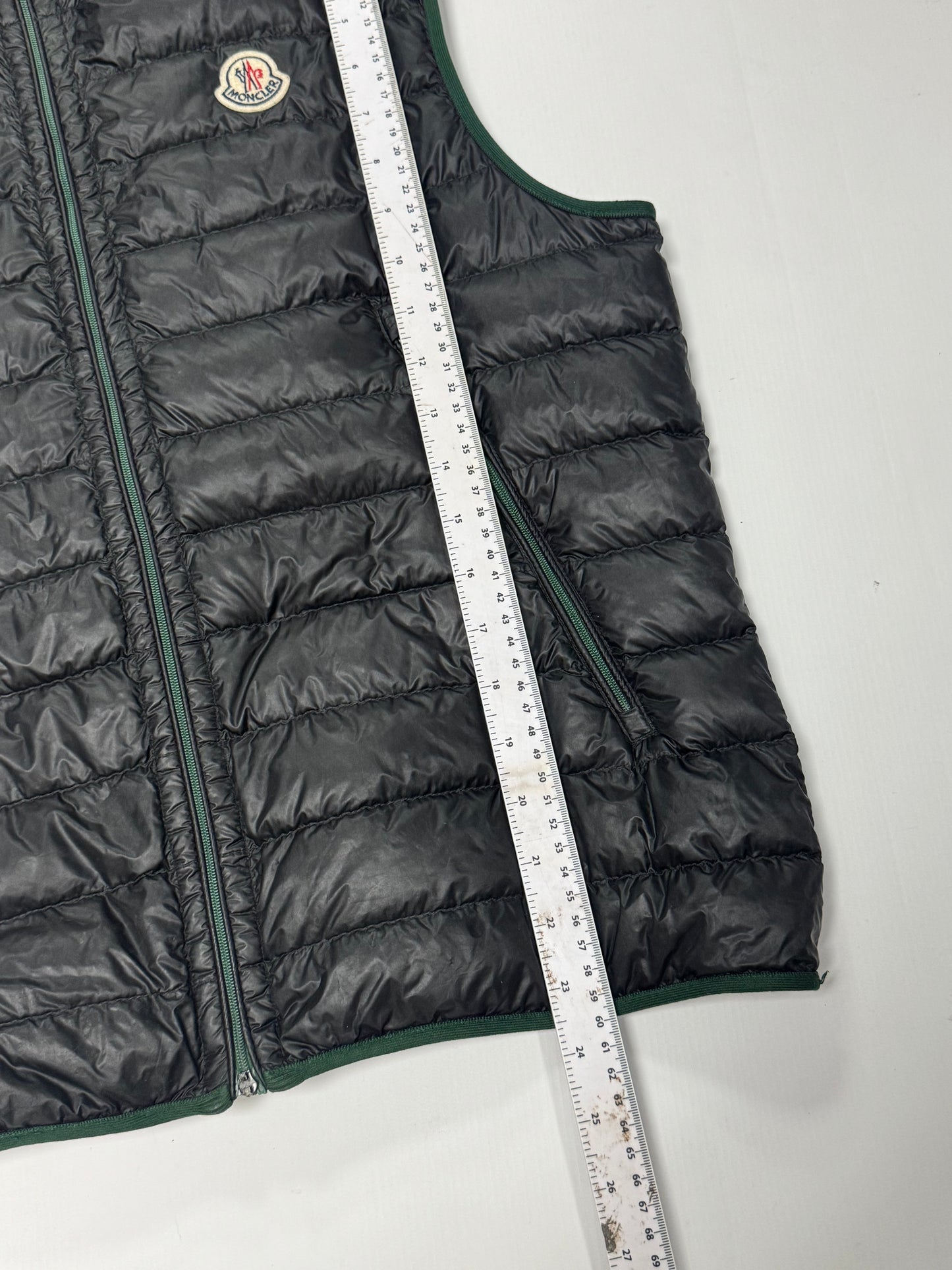 Moncler Hooded down gilet (S)