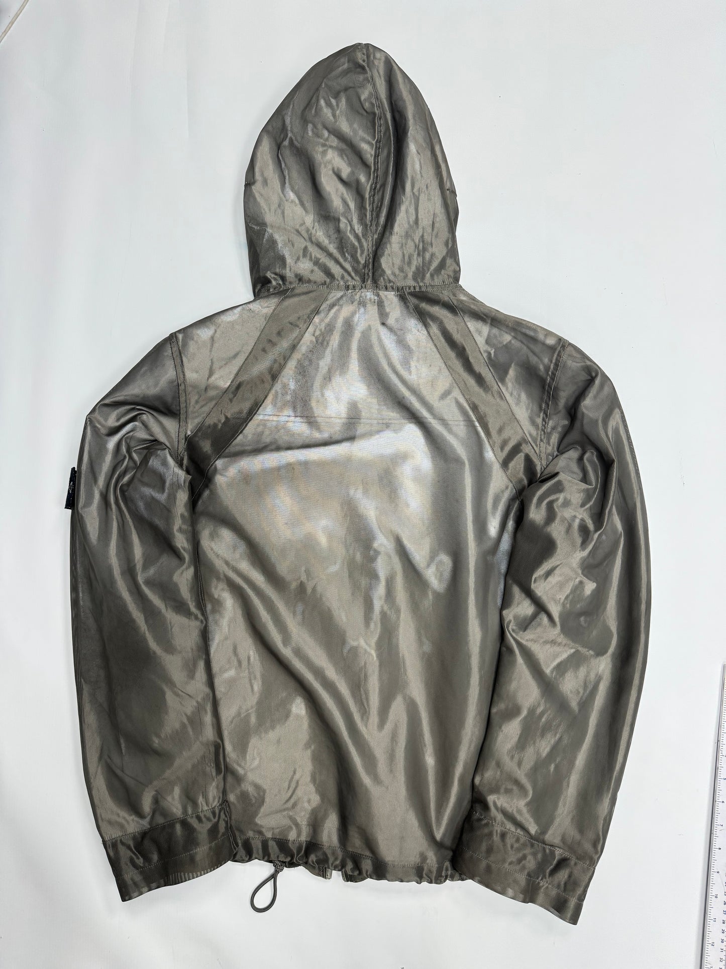 Stone island mesh reflective jacket (L)