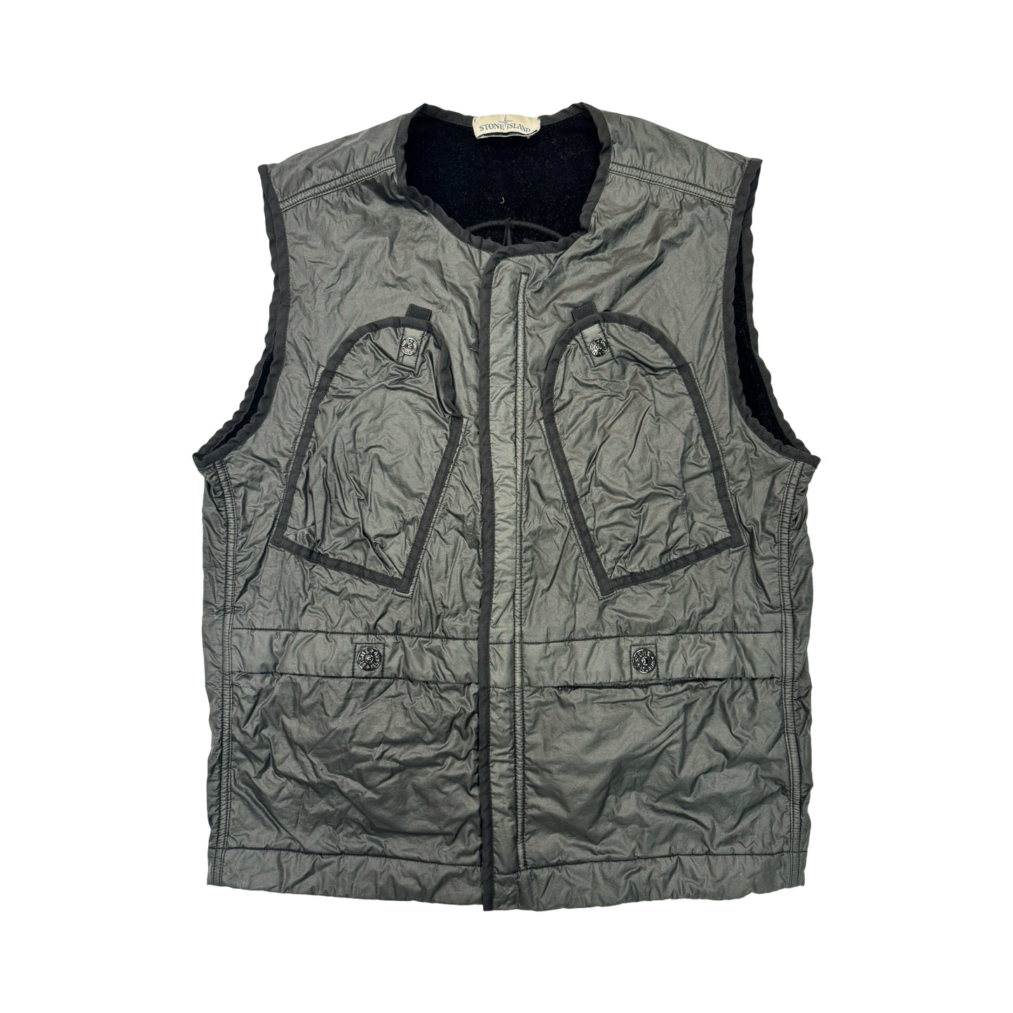 Stone island lamy flock gilet (M)