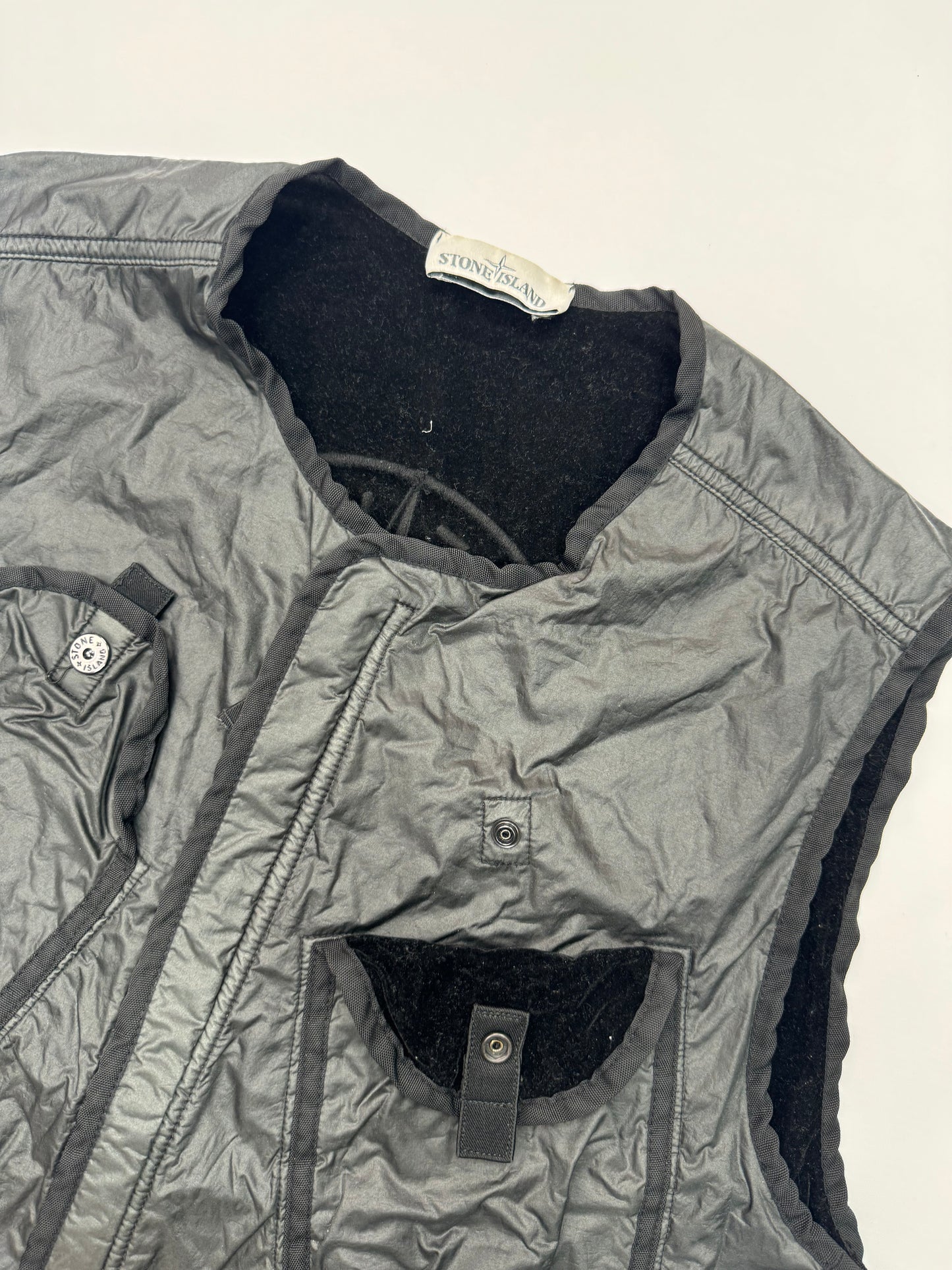 Stone island lamy flock gilet (M)