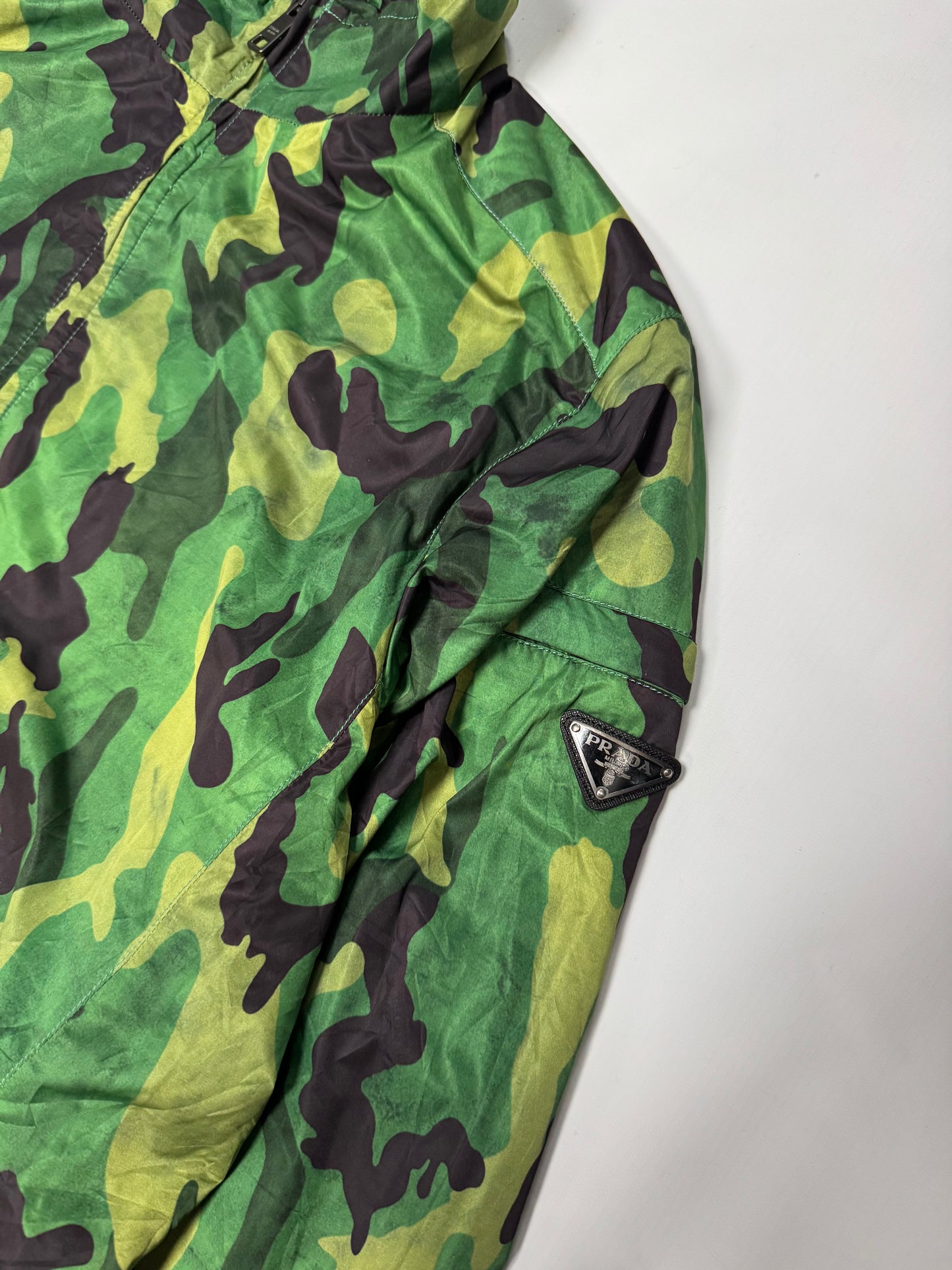 Prada Milano camo nylon jacket (L)