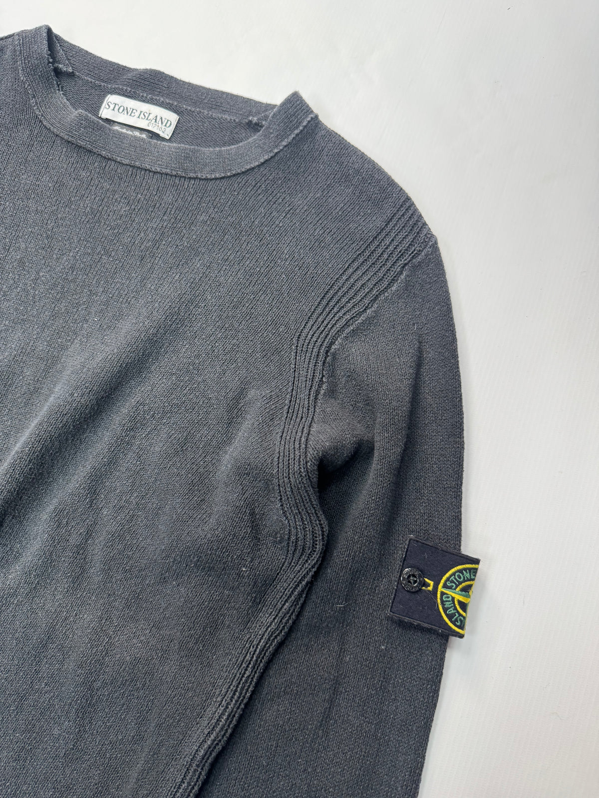 Stone island vintage knit sweatshirt (L)