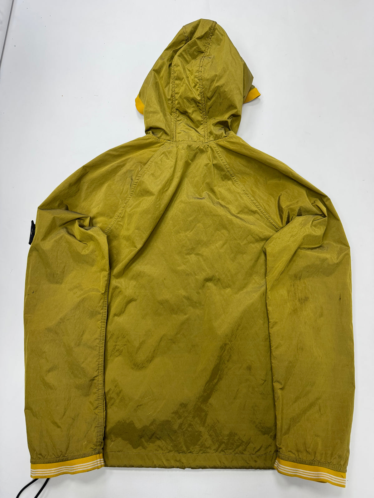 Stone island nylon hooded jacket ( M)