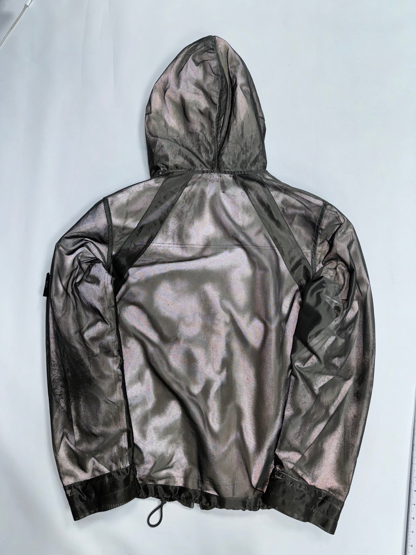 Stone island mesh reflective jacket (L)