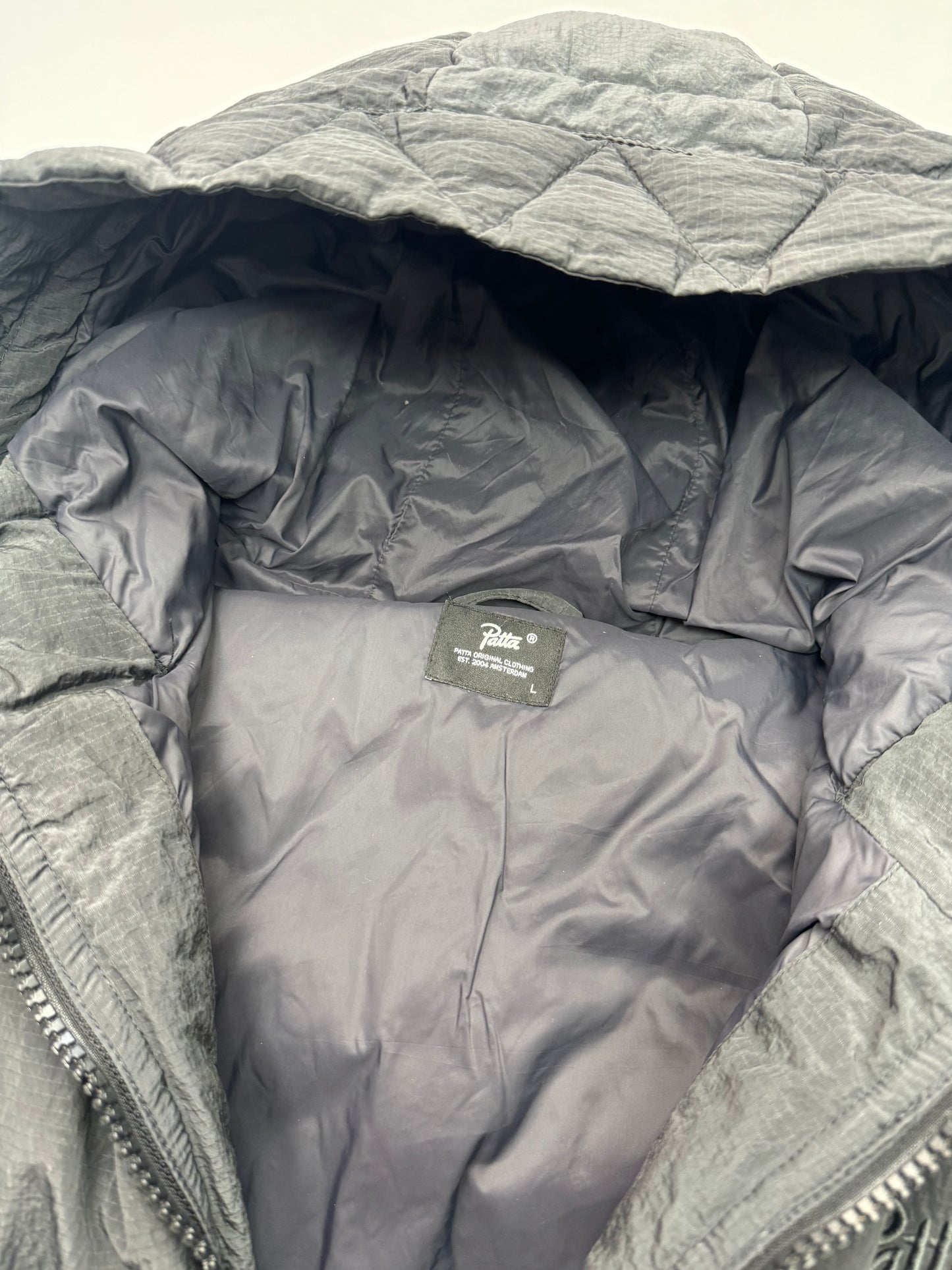 Patta nylon rip stop puffer (L)