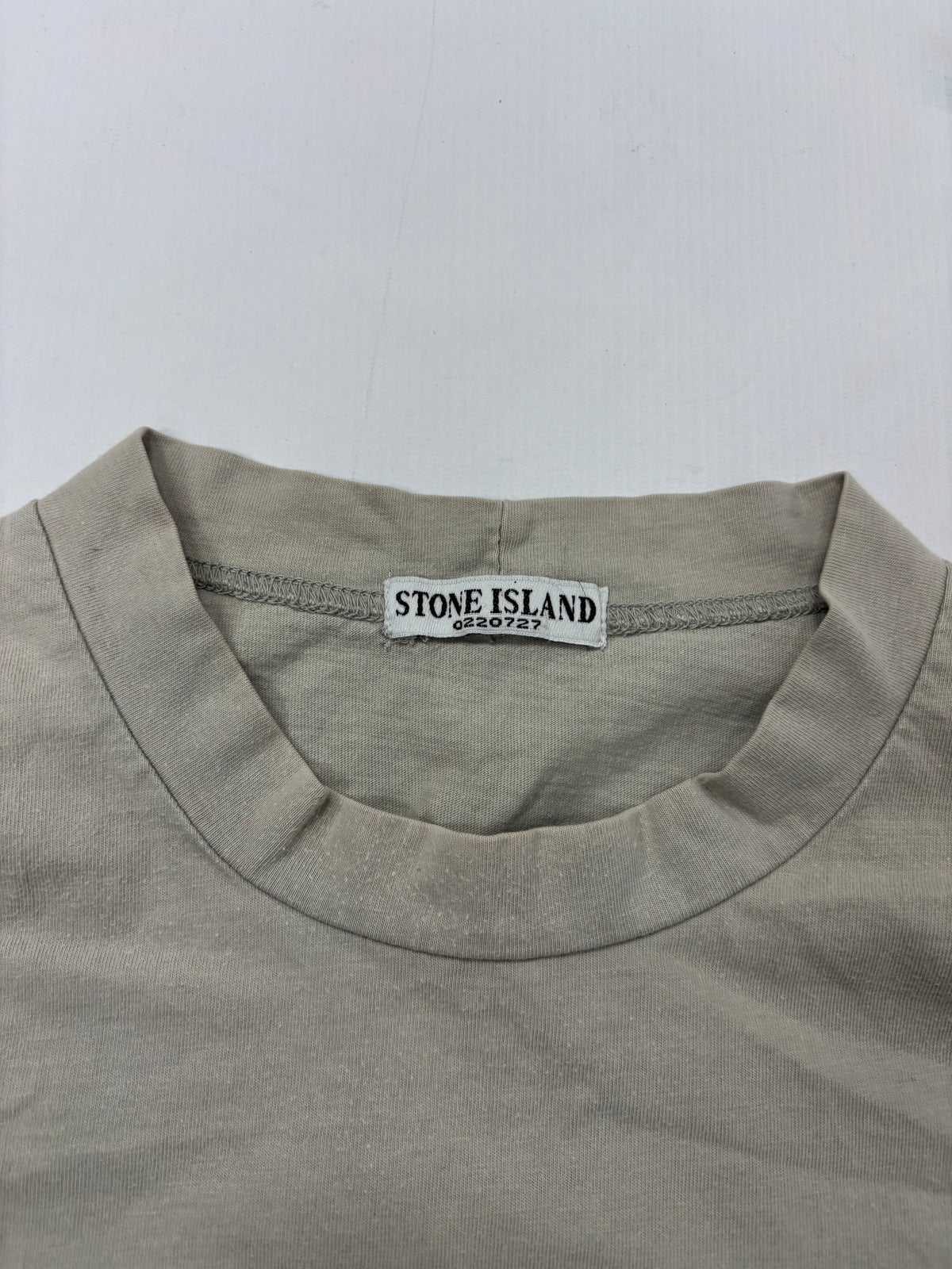 Stone island S/S 2004 spell out long sleeve top (XL)