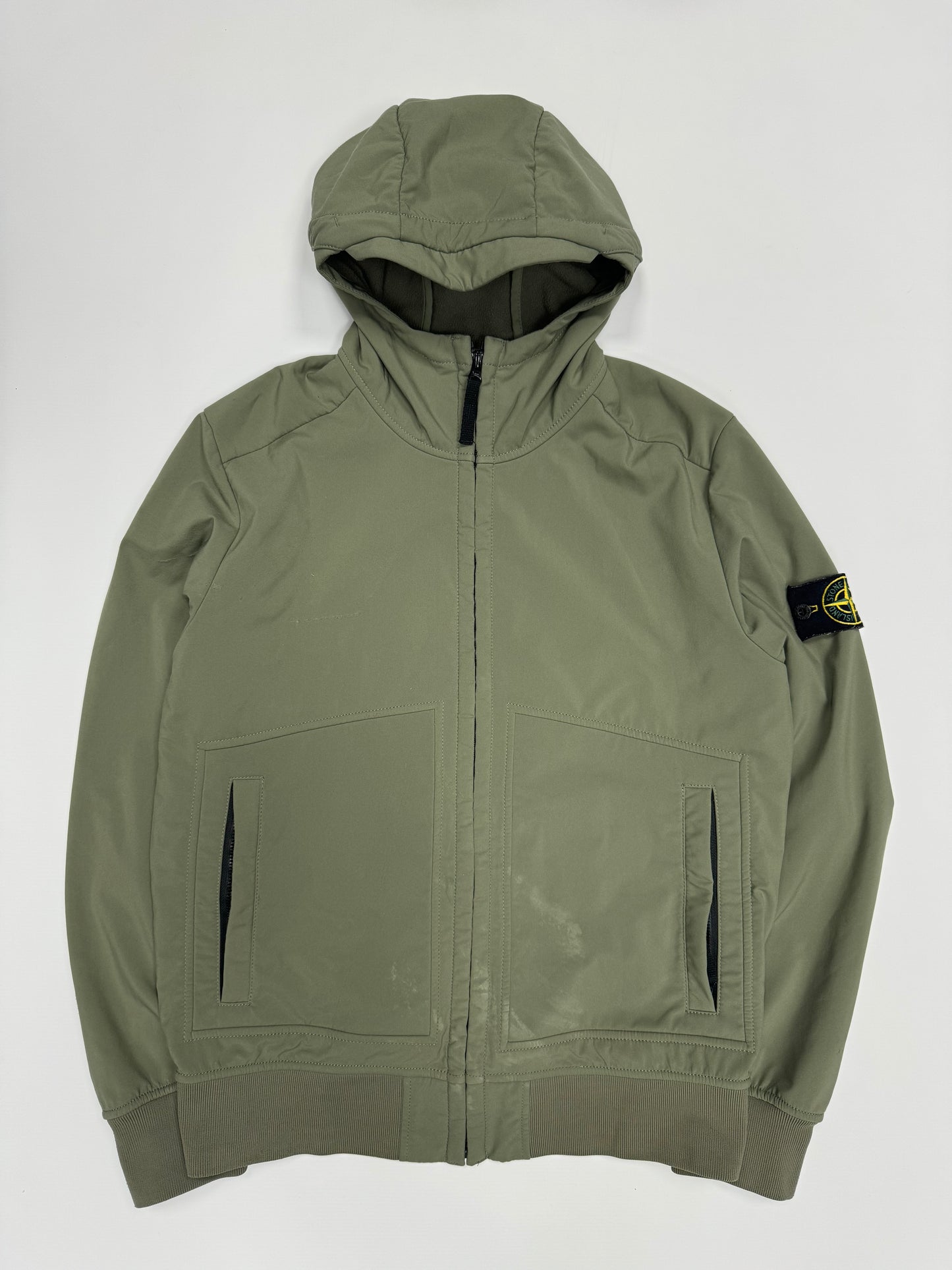 Stone island soft shell jacket (L)