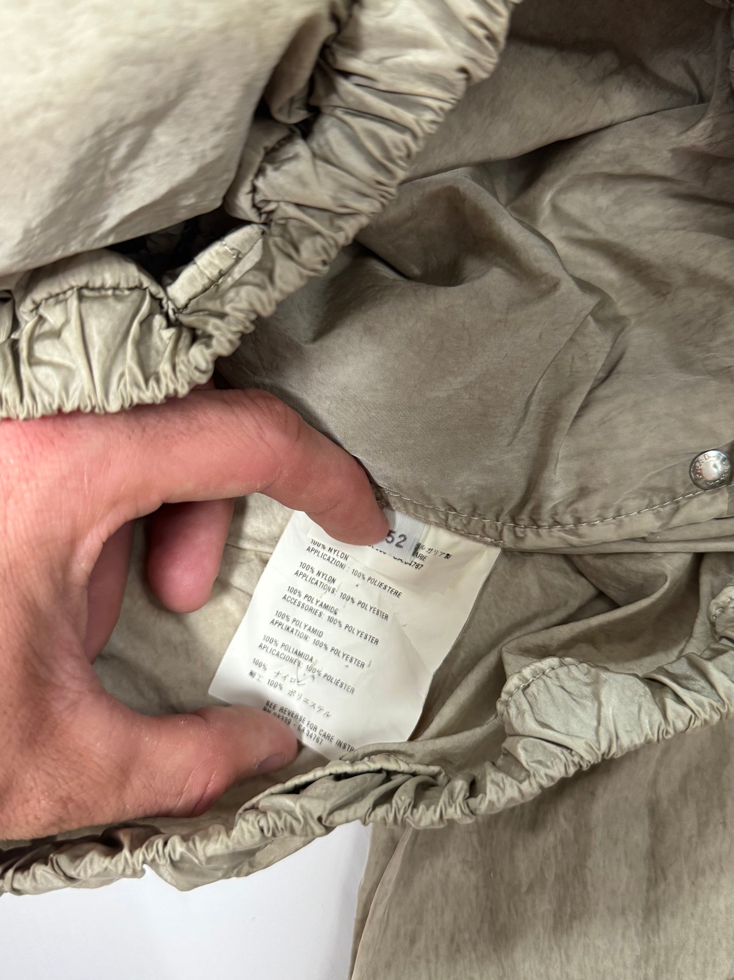 Prada sport nylon zip up jacket (M)