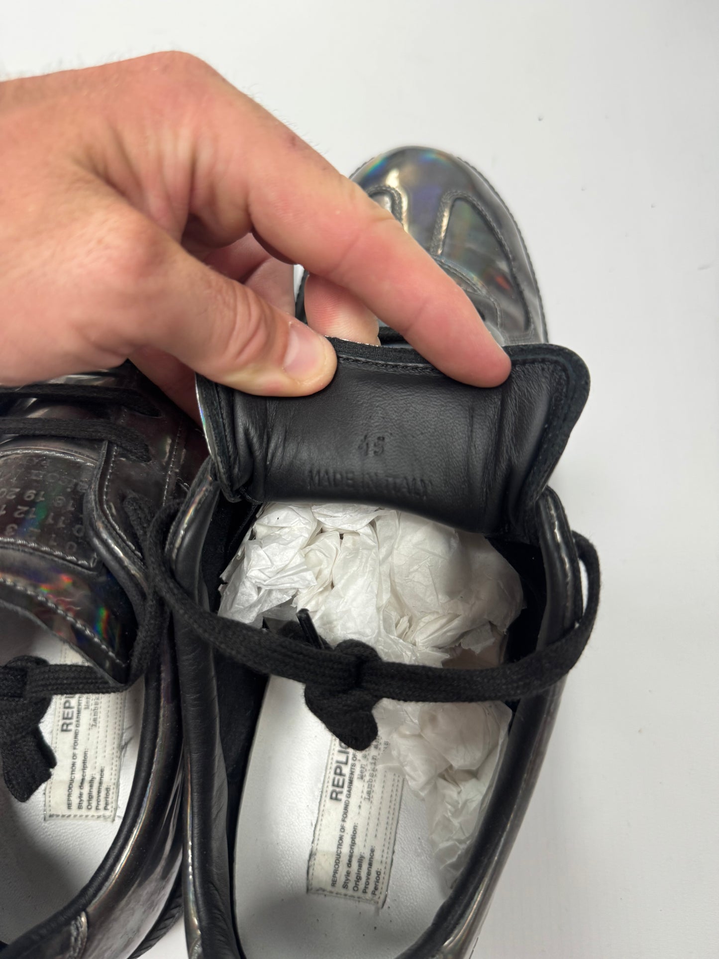 Maison margiela Iridescent gats (11)