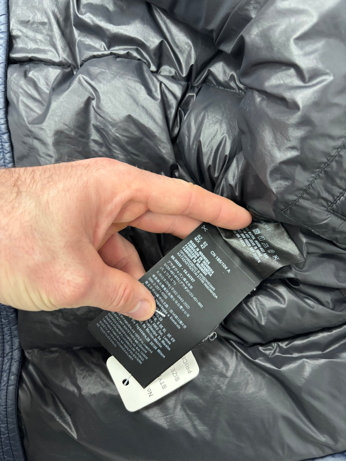 Prada Milano nylon down gilet (XL)