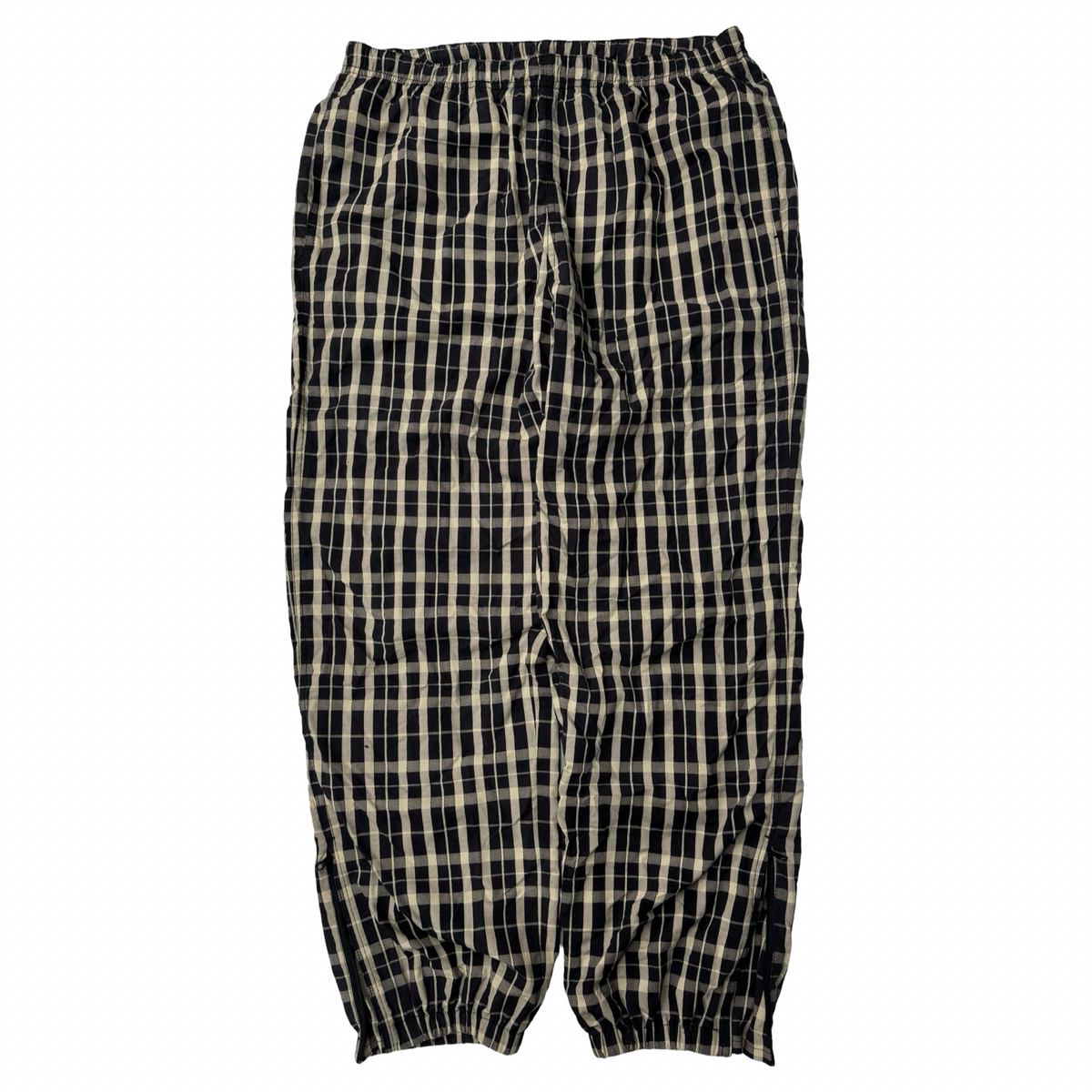 Supreme plaid track pants (M)