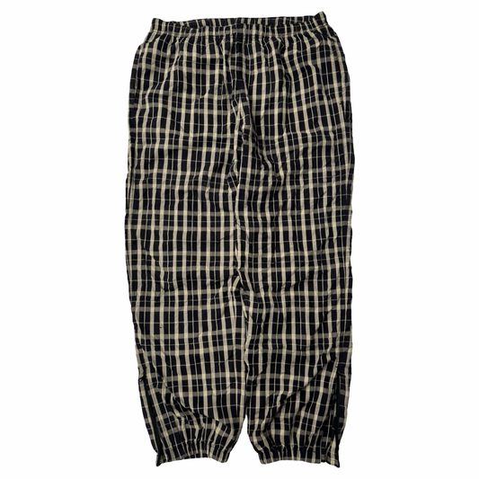 Supreme plaid track pants (M)