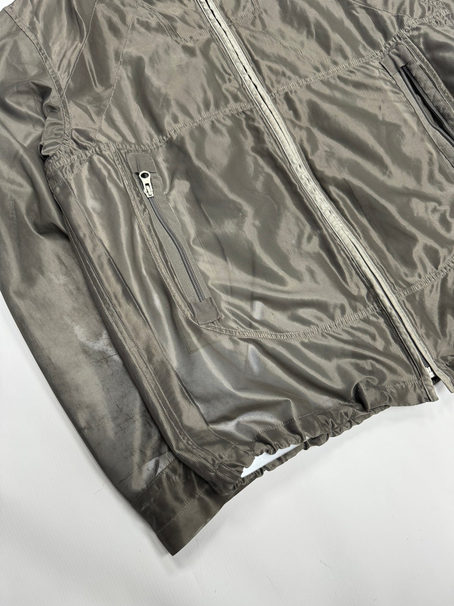 Stone island mesh reflective jacket (L)