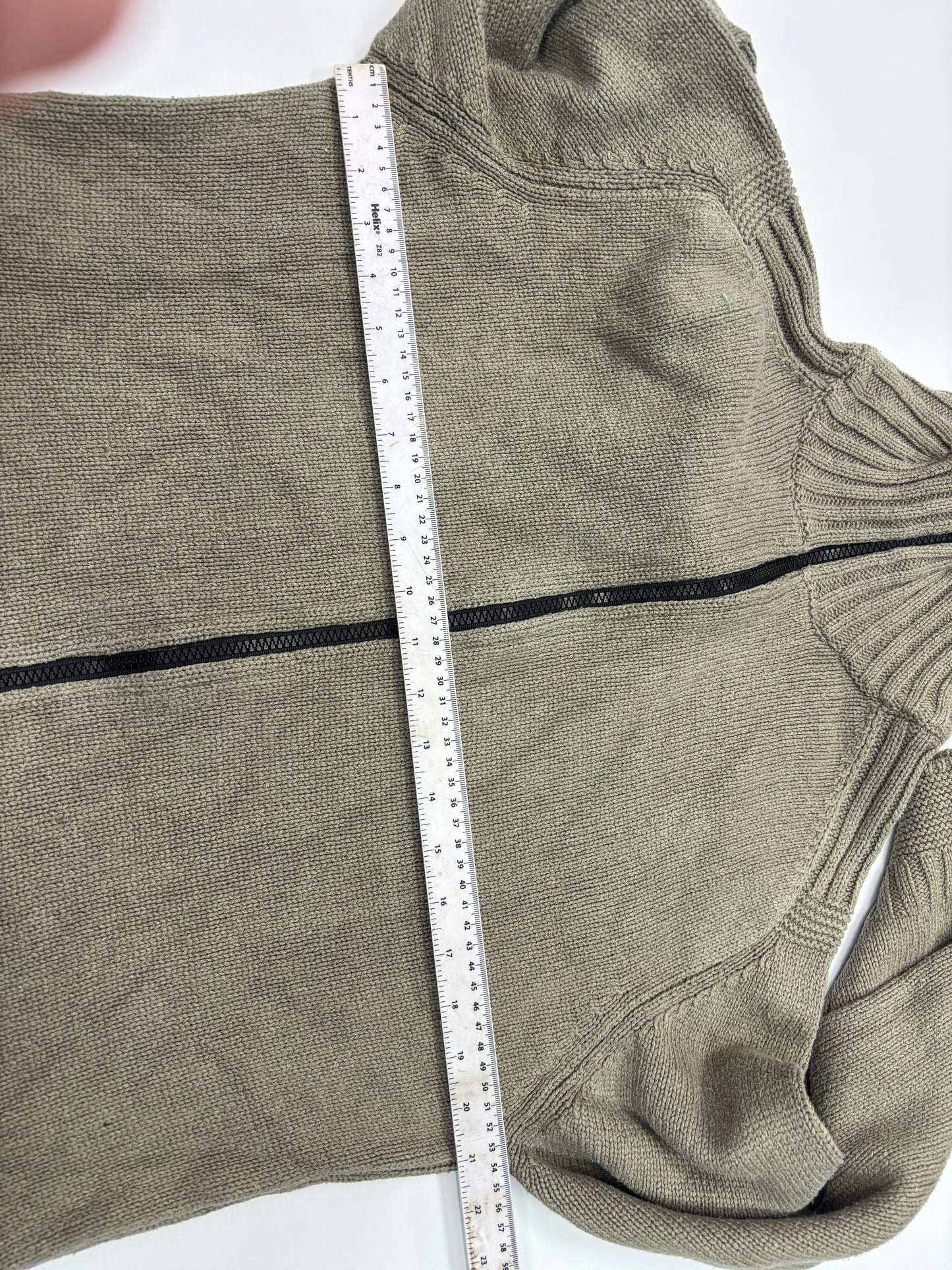 Stone island full zip knit (L)