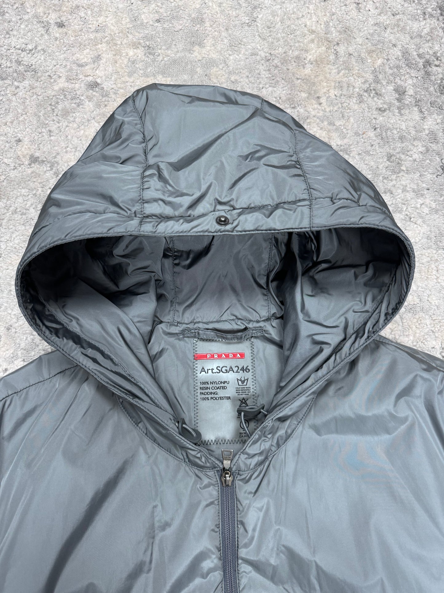 Prada sport padded nylon jacket (XL)