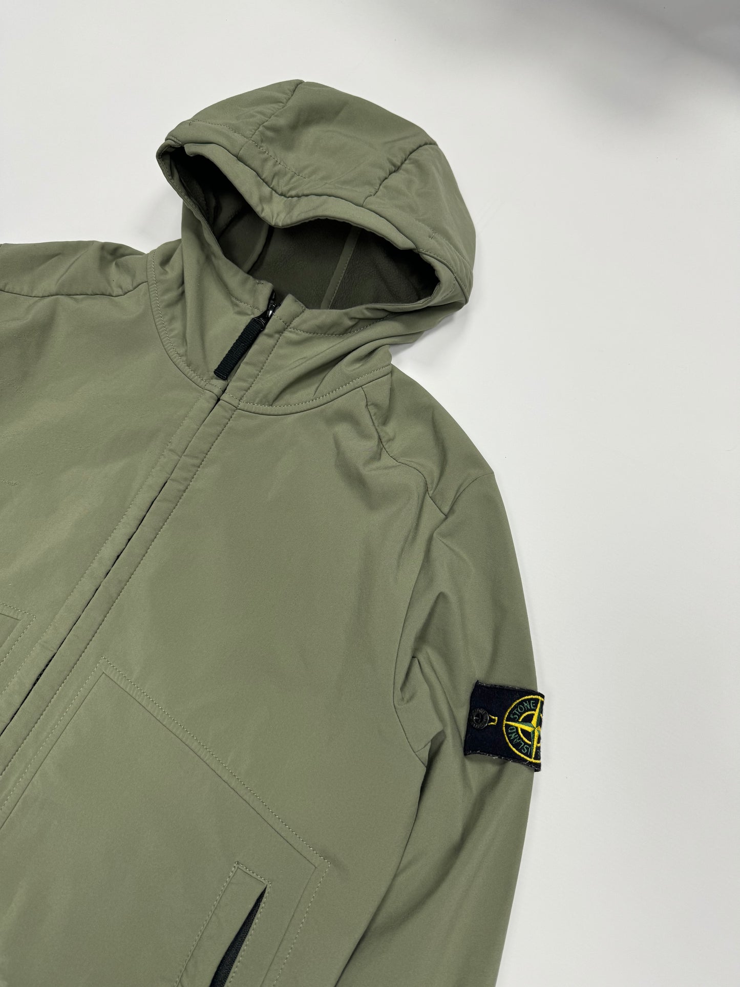 Stone island soft shell jacket (L)